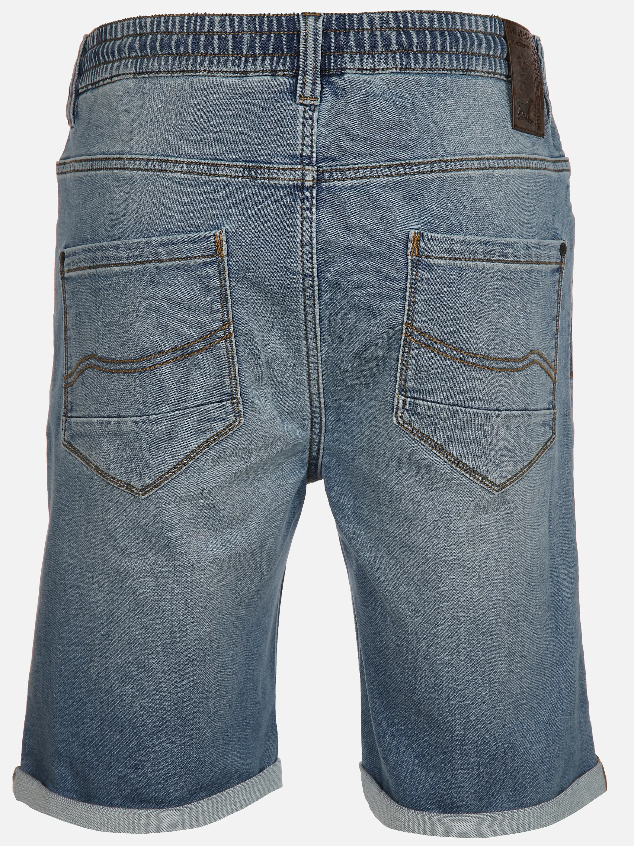 Jim Spencer He. Joggjeansshort 5-Pocket Relax Blau 892783 BLUE 2