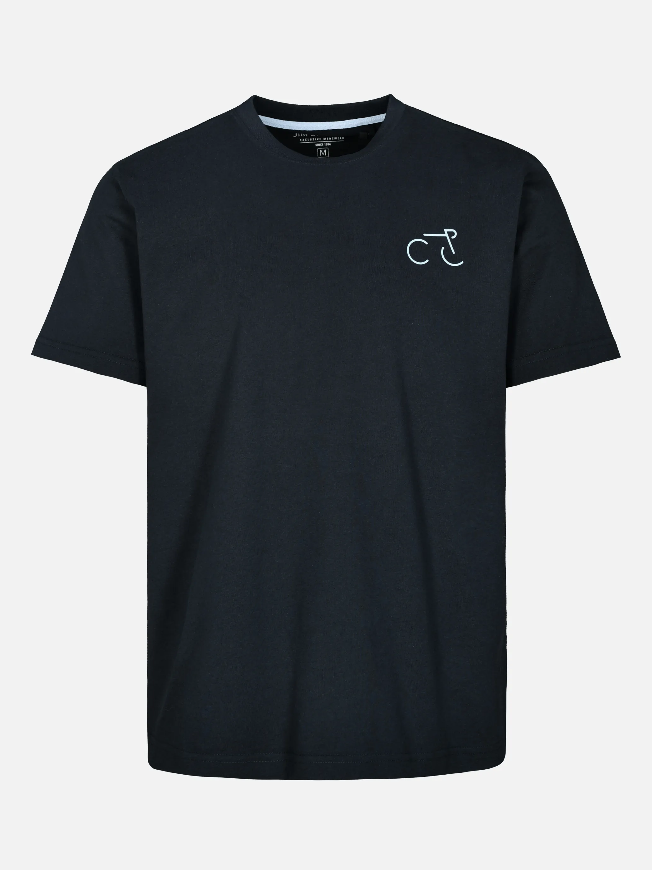 Jim Spencer He. T-Shirt 1/2 Arm Fahrrad Blau 925118 650 1