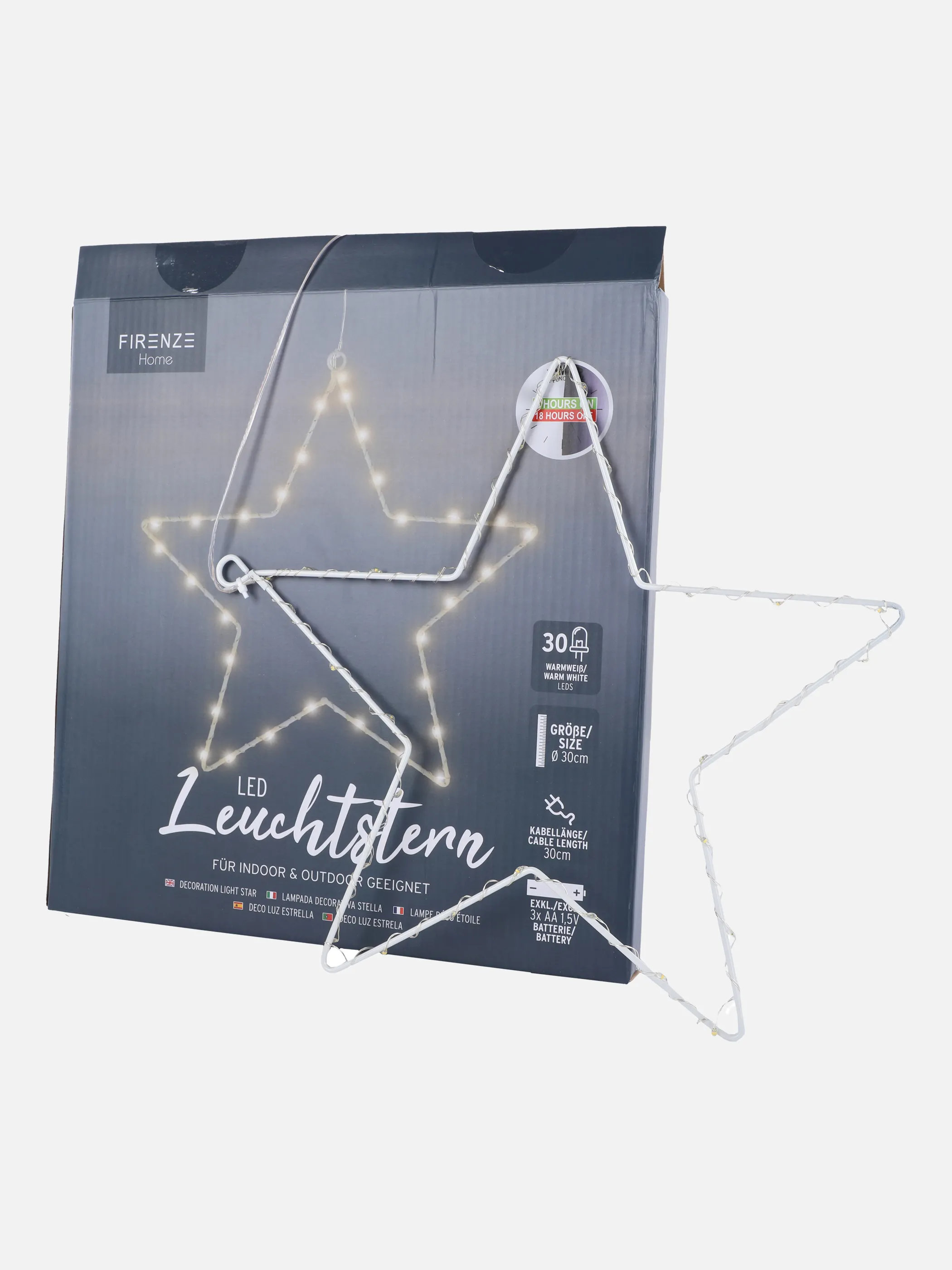 Weihnachten LED Stern Outdoor 30 LED´s  D Weiß 867274 SONST 2