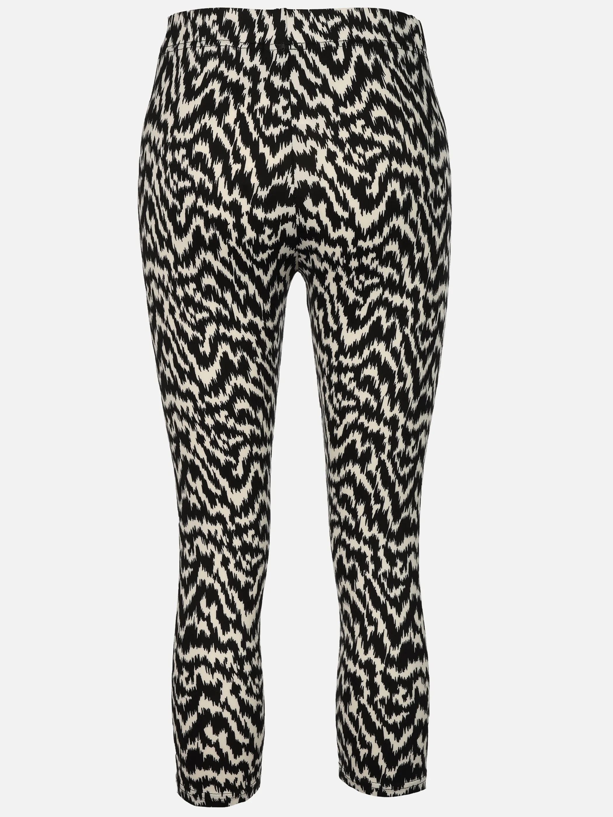 Sure Da-Capri-Leggings m. Print Schwarz 928063 ZIG ZAG 2