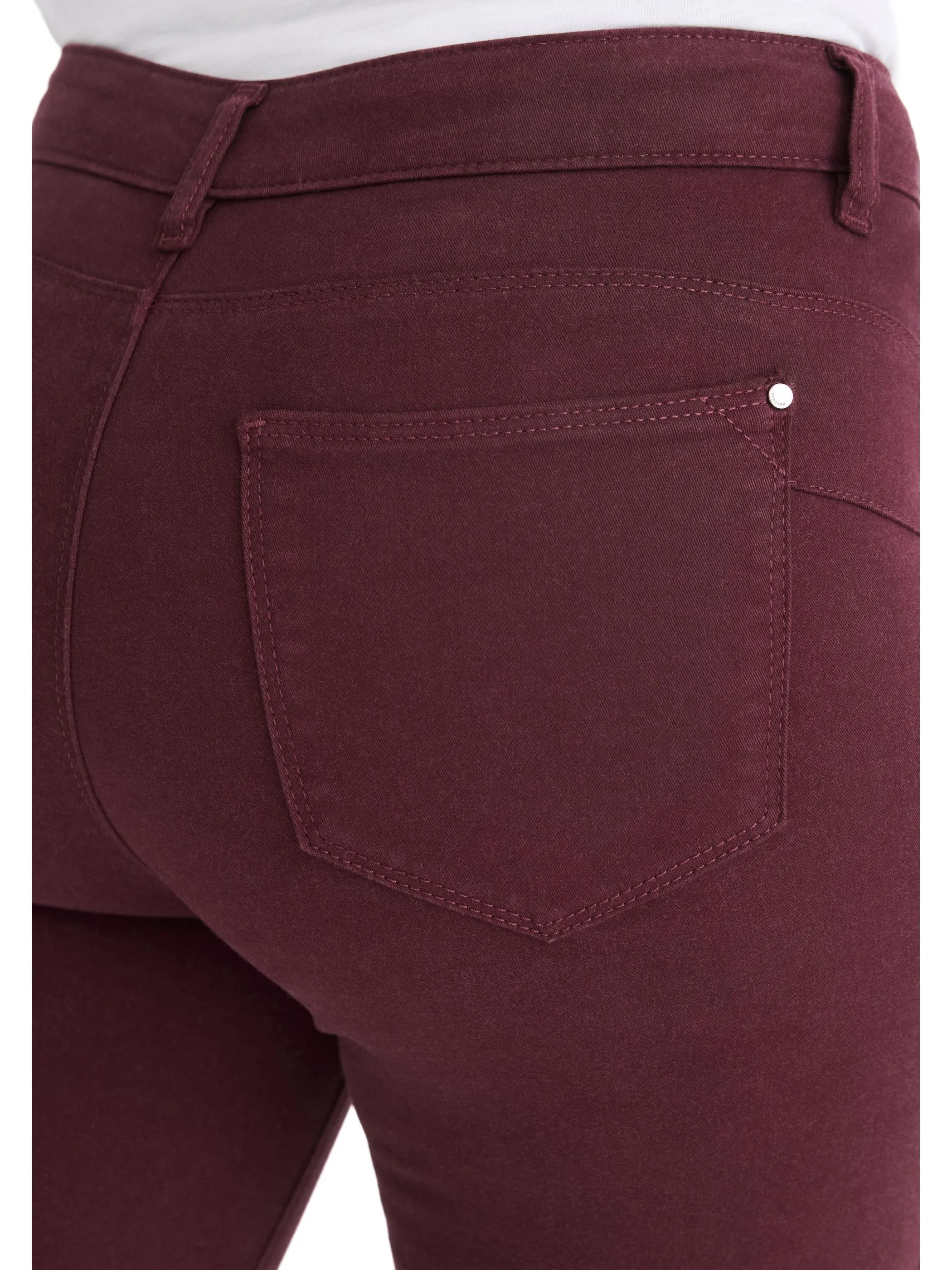 Stooker DOB 11580010003235 Da. Hosen lang, Rot 919909 3235 3