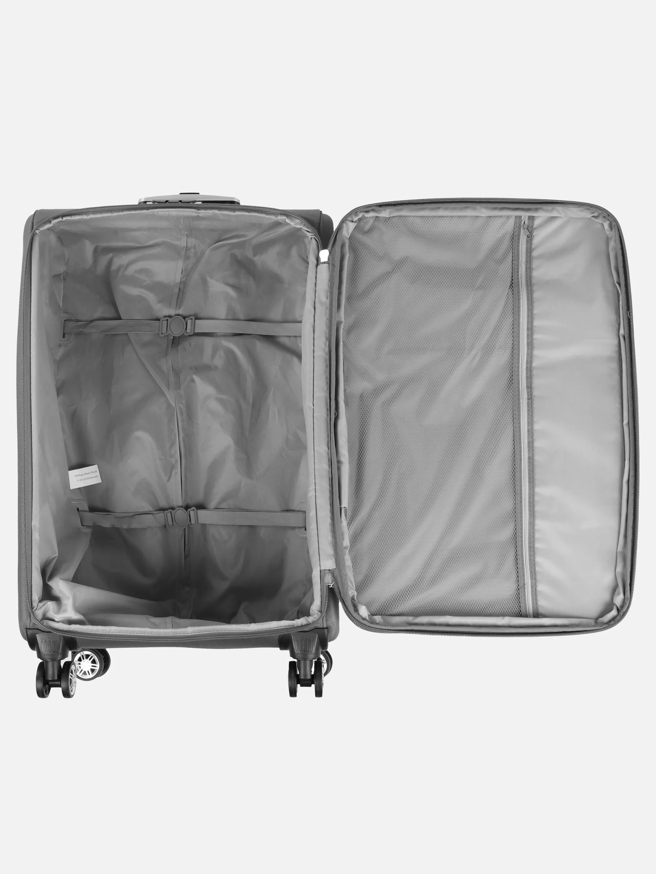 Koffer/Taschen Koffer Textil Maribor 68x41x32 Grau 833746 SILBER 3