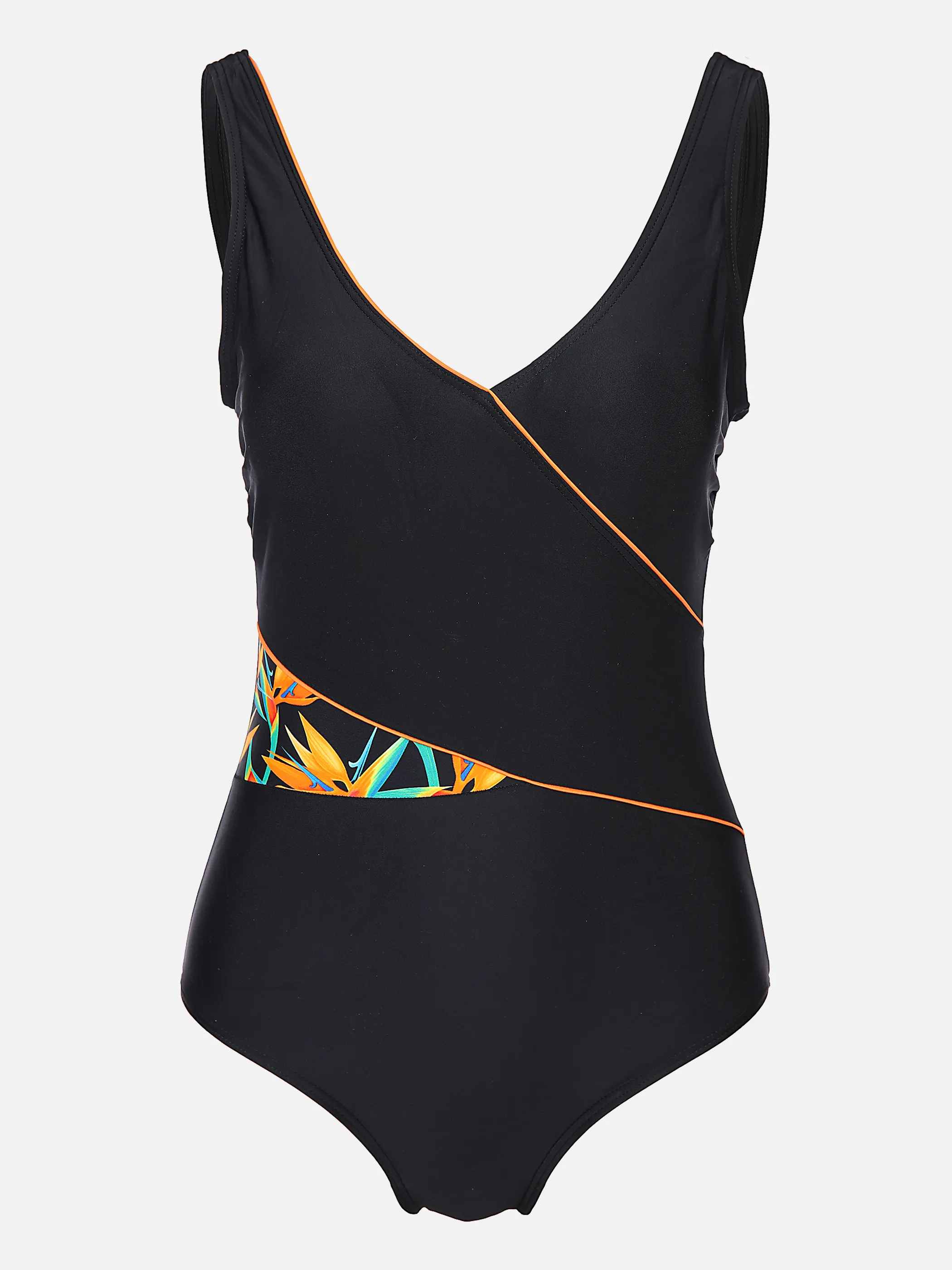Grinario Sports Da-Badeanzug mit Design Schwarz 876965 BLACK 1
