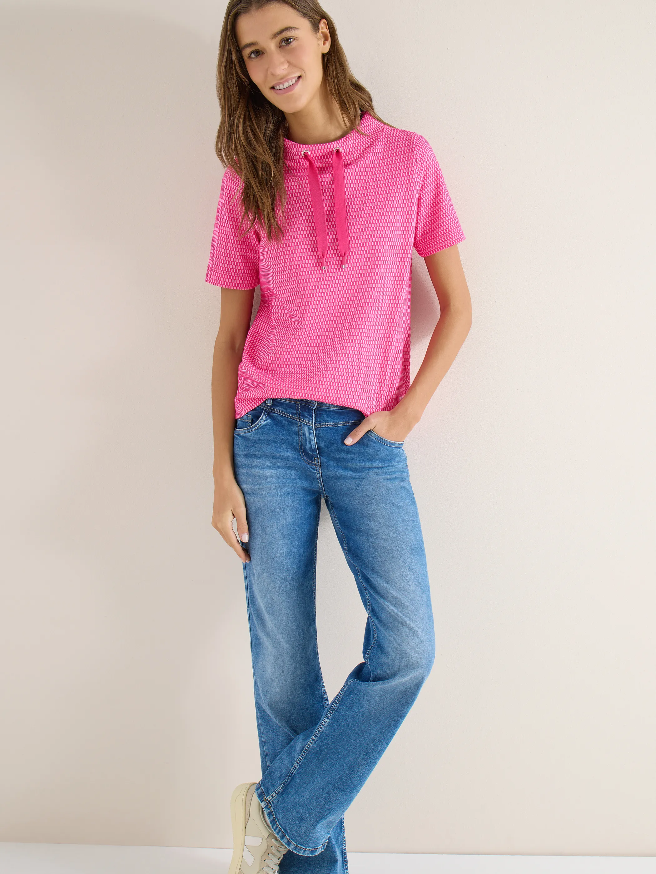 Cecil B324809 TOS Two-Tone Structure Funnel Pink 926326 27492 1