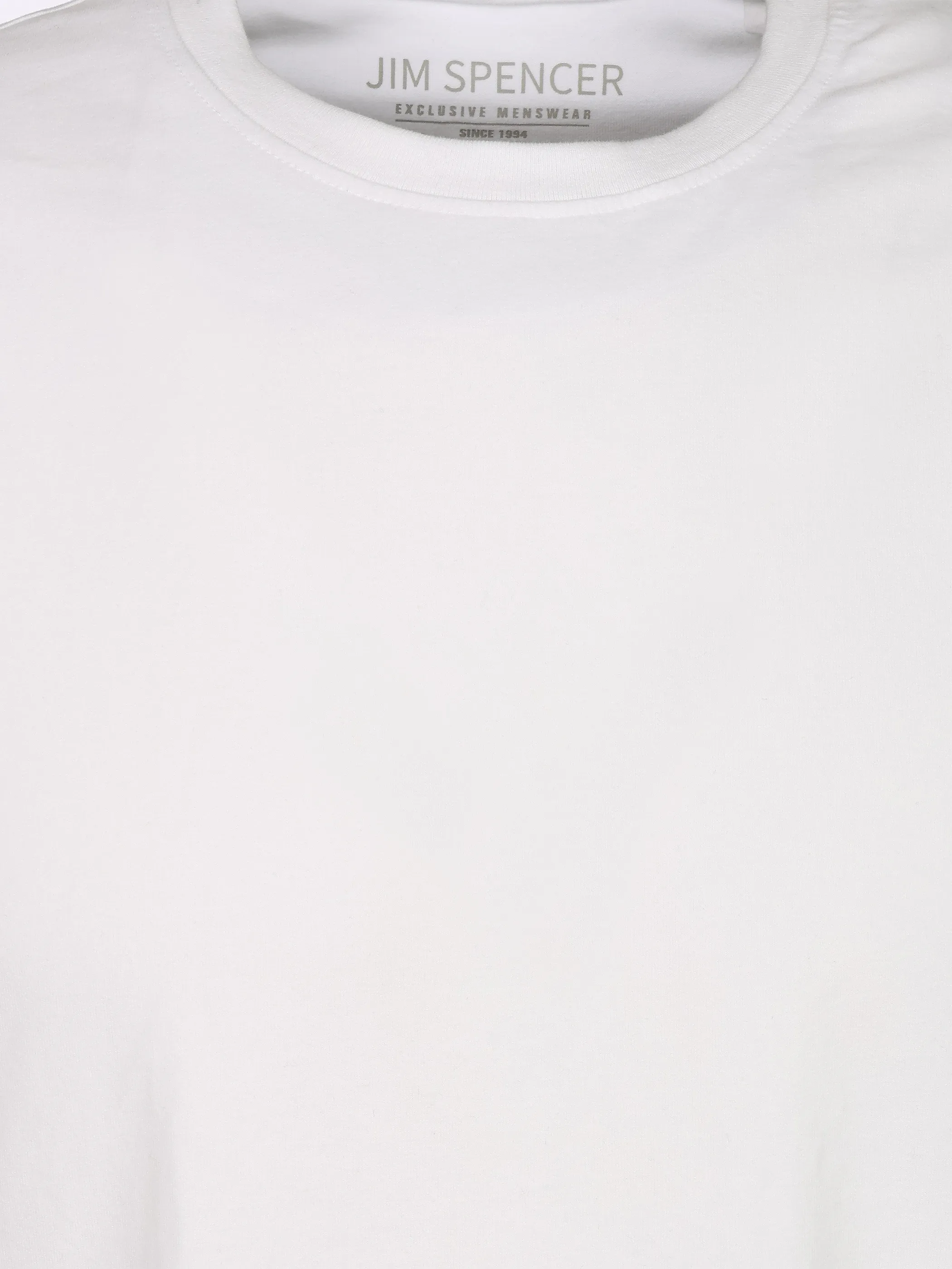 Jim Spencer He. T-Shirt 2er Pack Rundhals Weiß 930681 WHITE 3