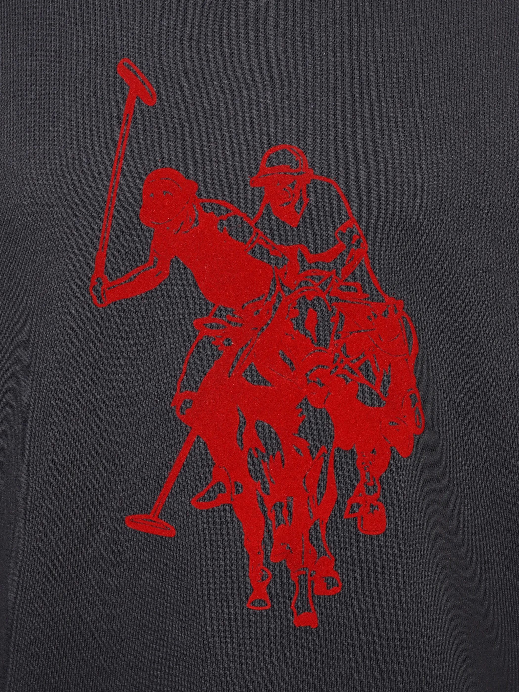 U.S. Polo Assn. He. Sweatshirt Logo Reiter Blau 881270 NAVY 3 U.S. Polo Assn. He. Sweatshirt Logo Reiter Blau 881270 NAVY 3