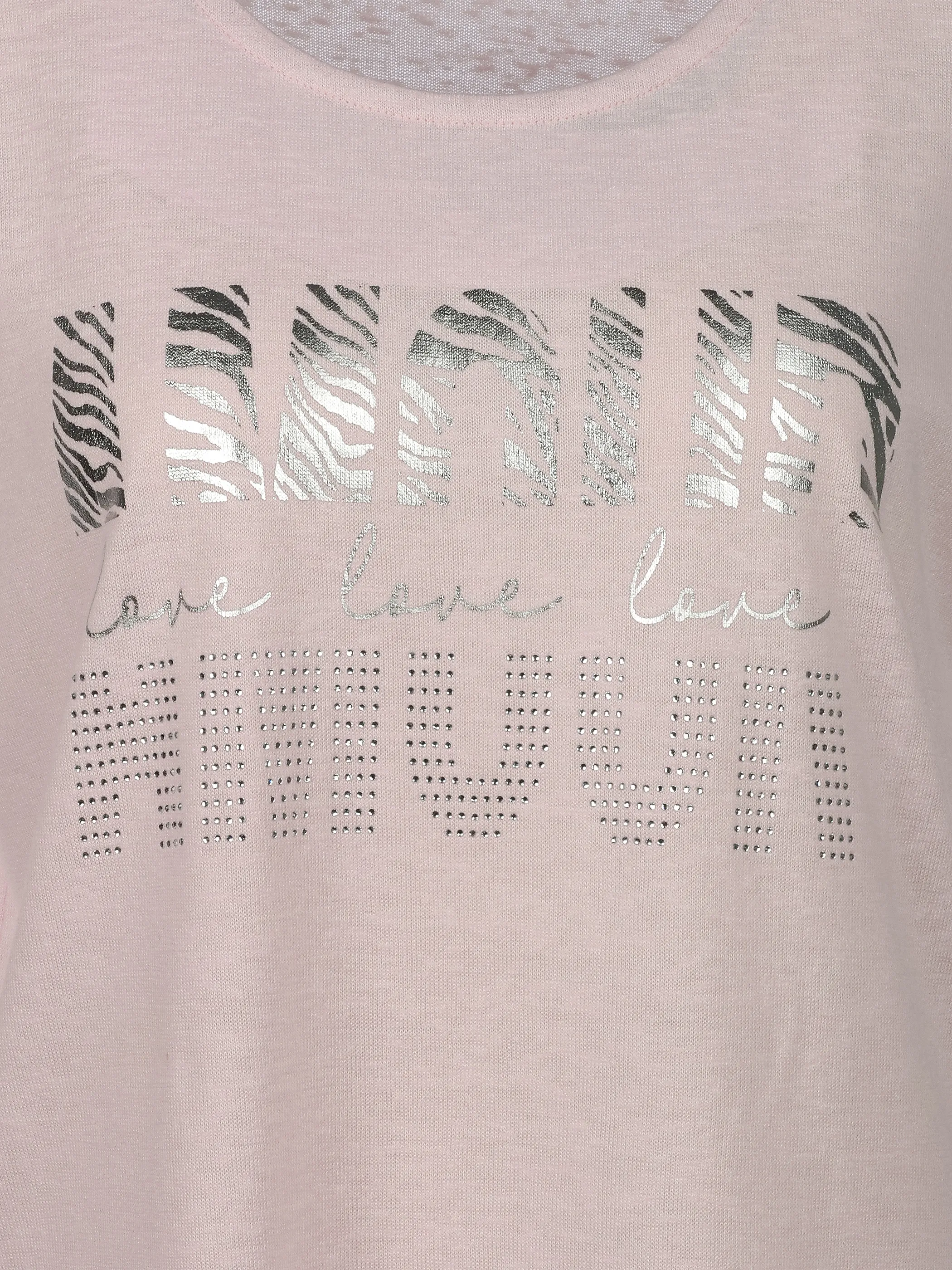 Sure Da-Shirt m. Folienprint Rosa 926143 BALLERINA 3