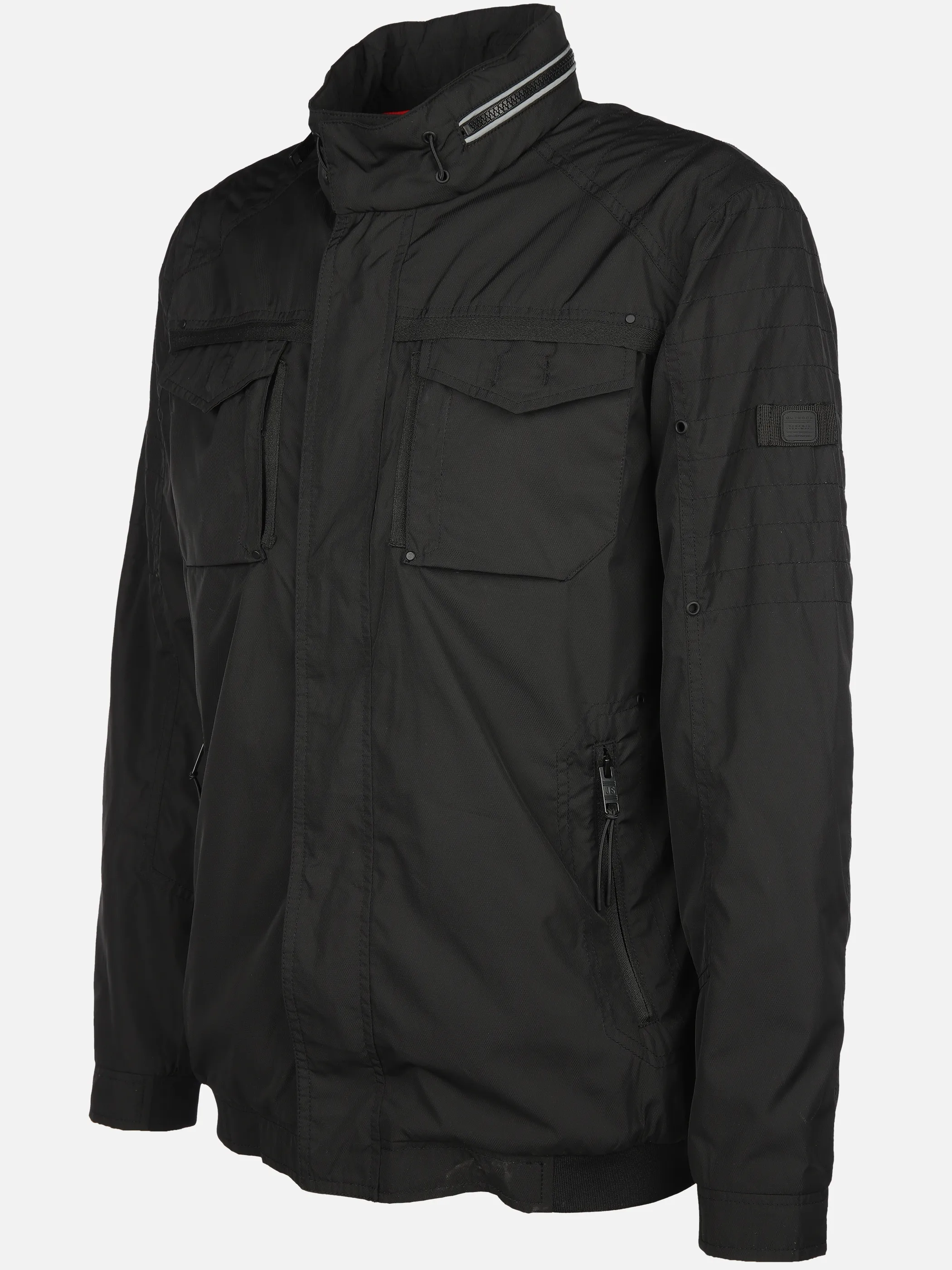 Jim Spencer He. Freizeitblouson Cargo reflective Schwarz 903543 BLACK 3 Jim Spencer He. Freizeitblouson Cargo reflective Schwarz 903543 BLACK 3