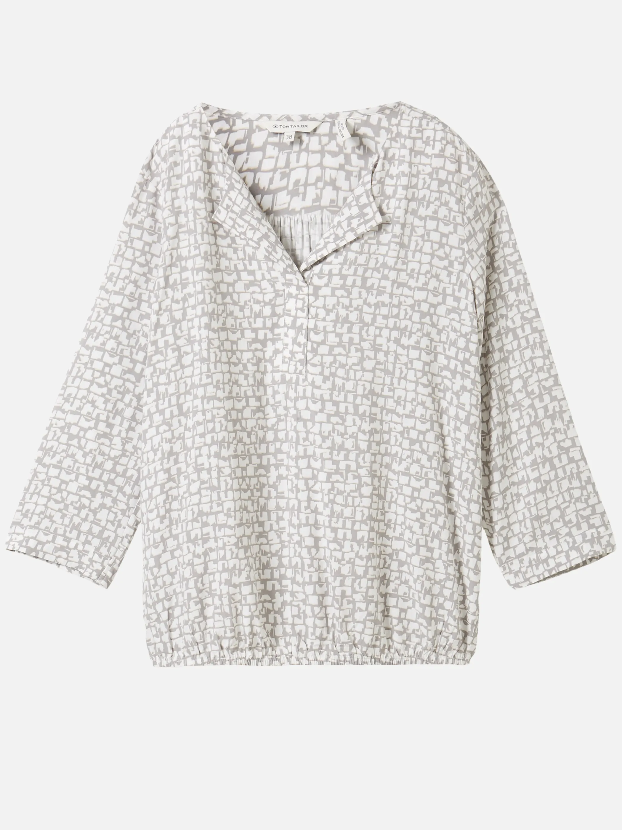 36134 AWG Mode - Damen Blusenshirt mit 7/8 Ärmeln | 36134 | noSize | 898597 ...