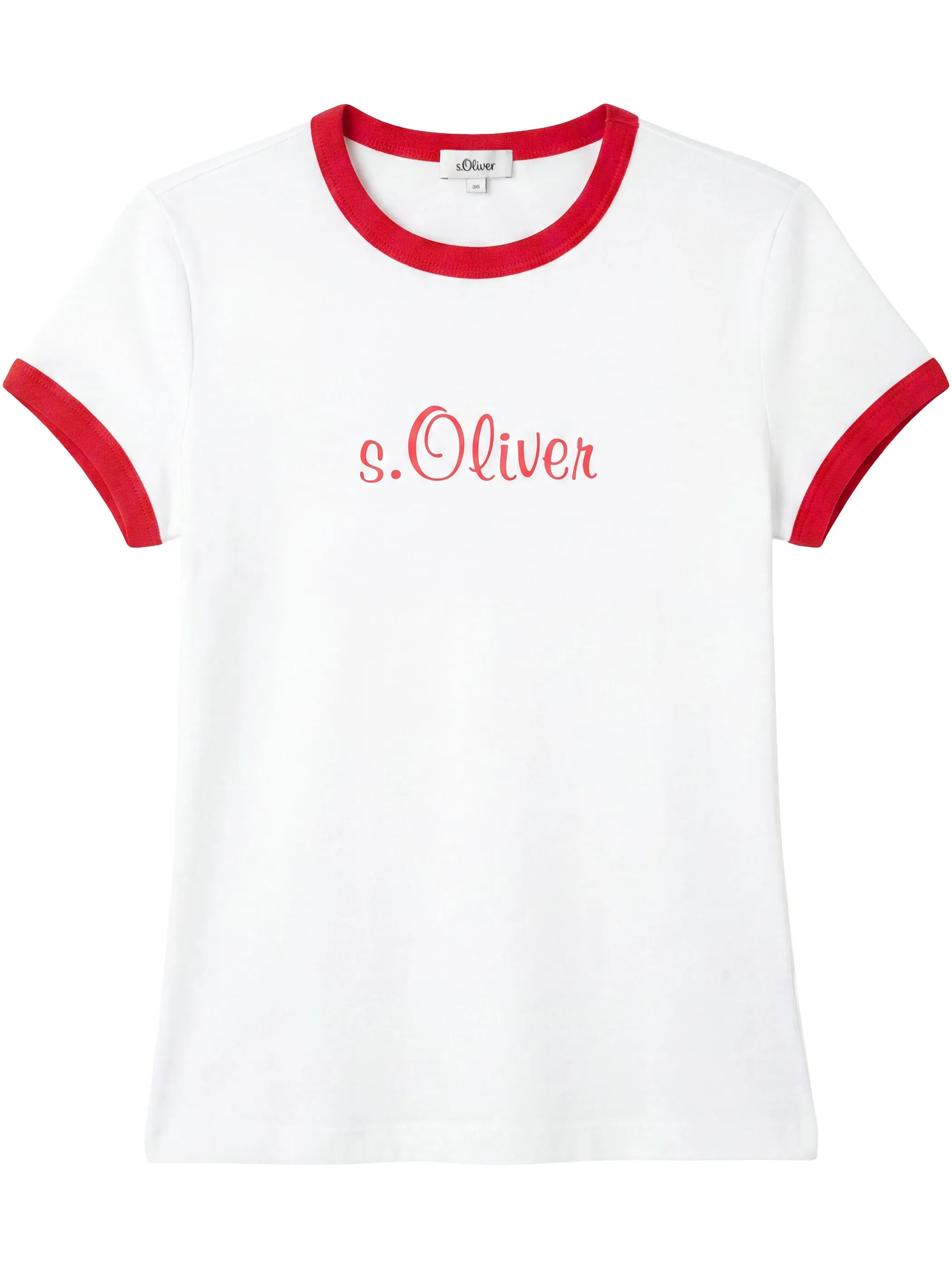 s.Oliver 2188320 T-Shirt Rot 936192 33D1 4
