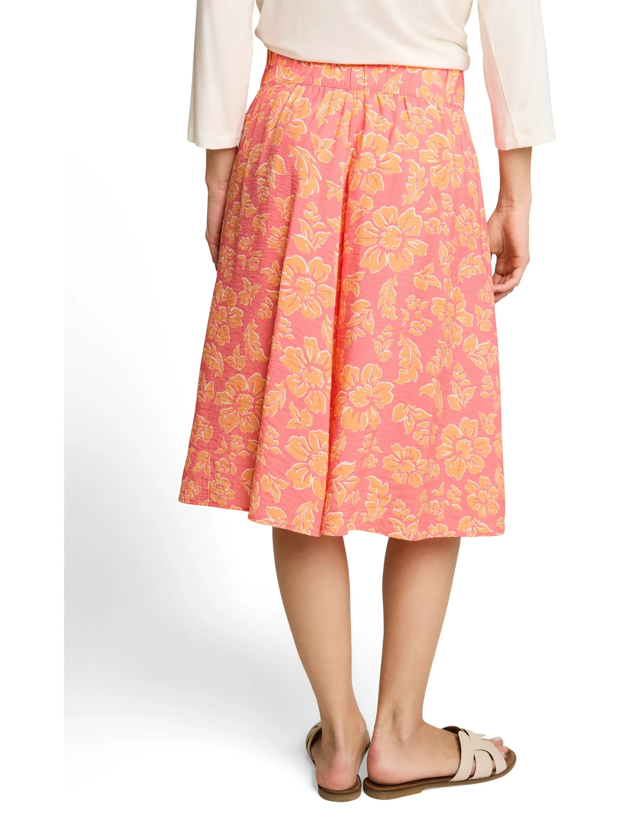 Tom Tailor 1051273 skirt crinkled Pink 926014 40255 2