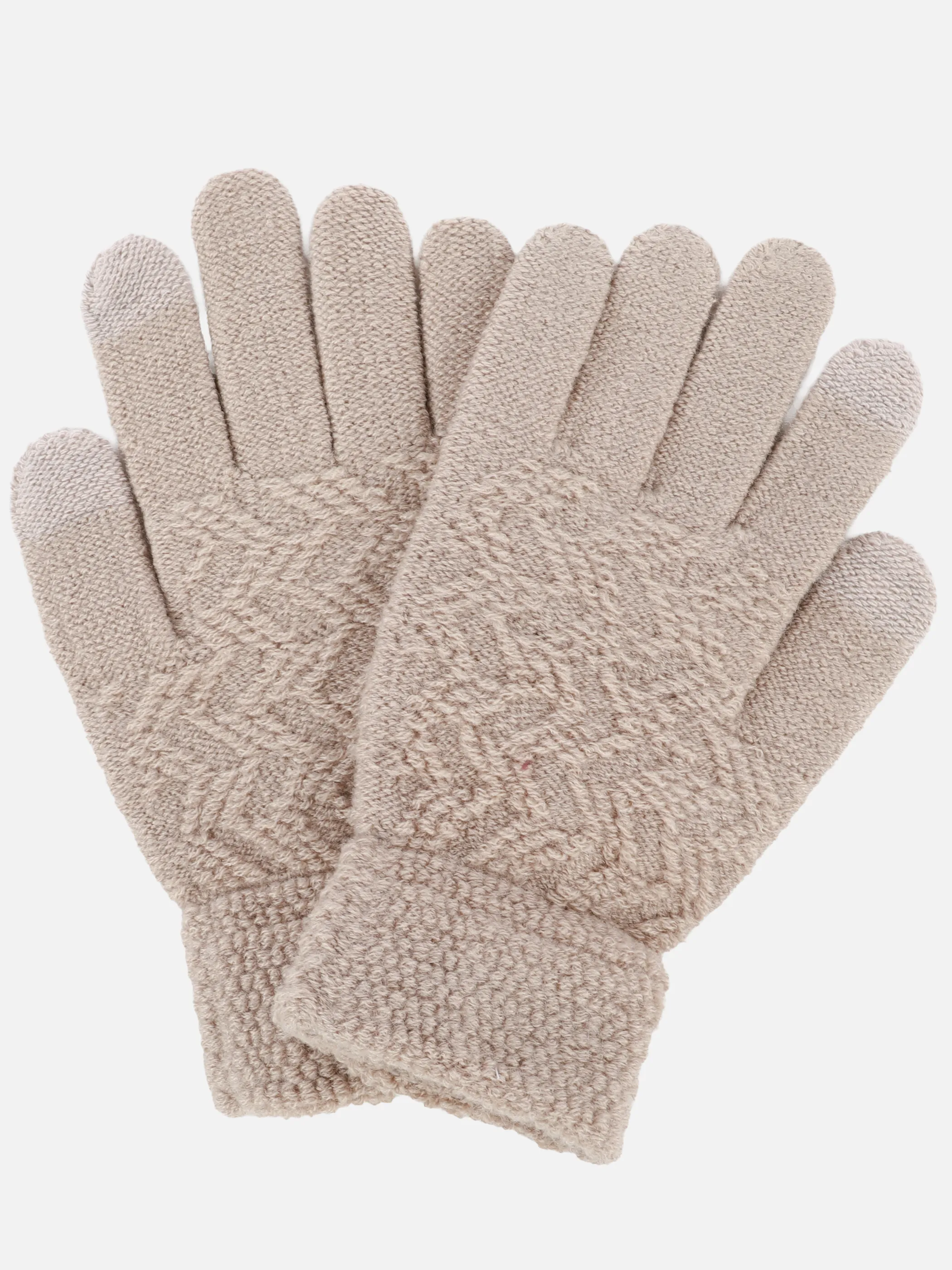 Sure Da-Strickhandschuhe Weiß 929410 TAUPE 1