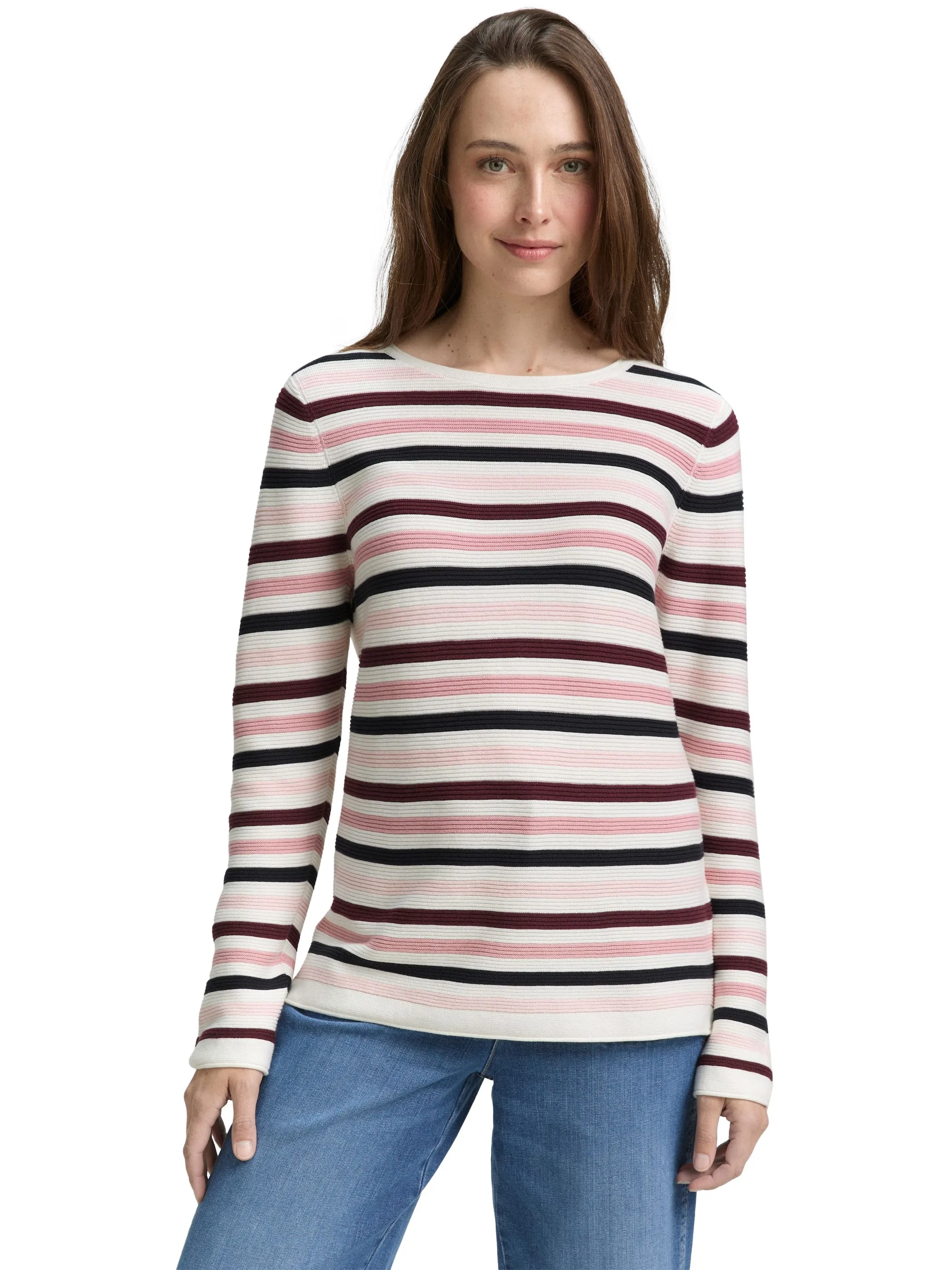 Tom Tailor 1016350 NOS sweater new ottoma Rosa 827729 38584 5