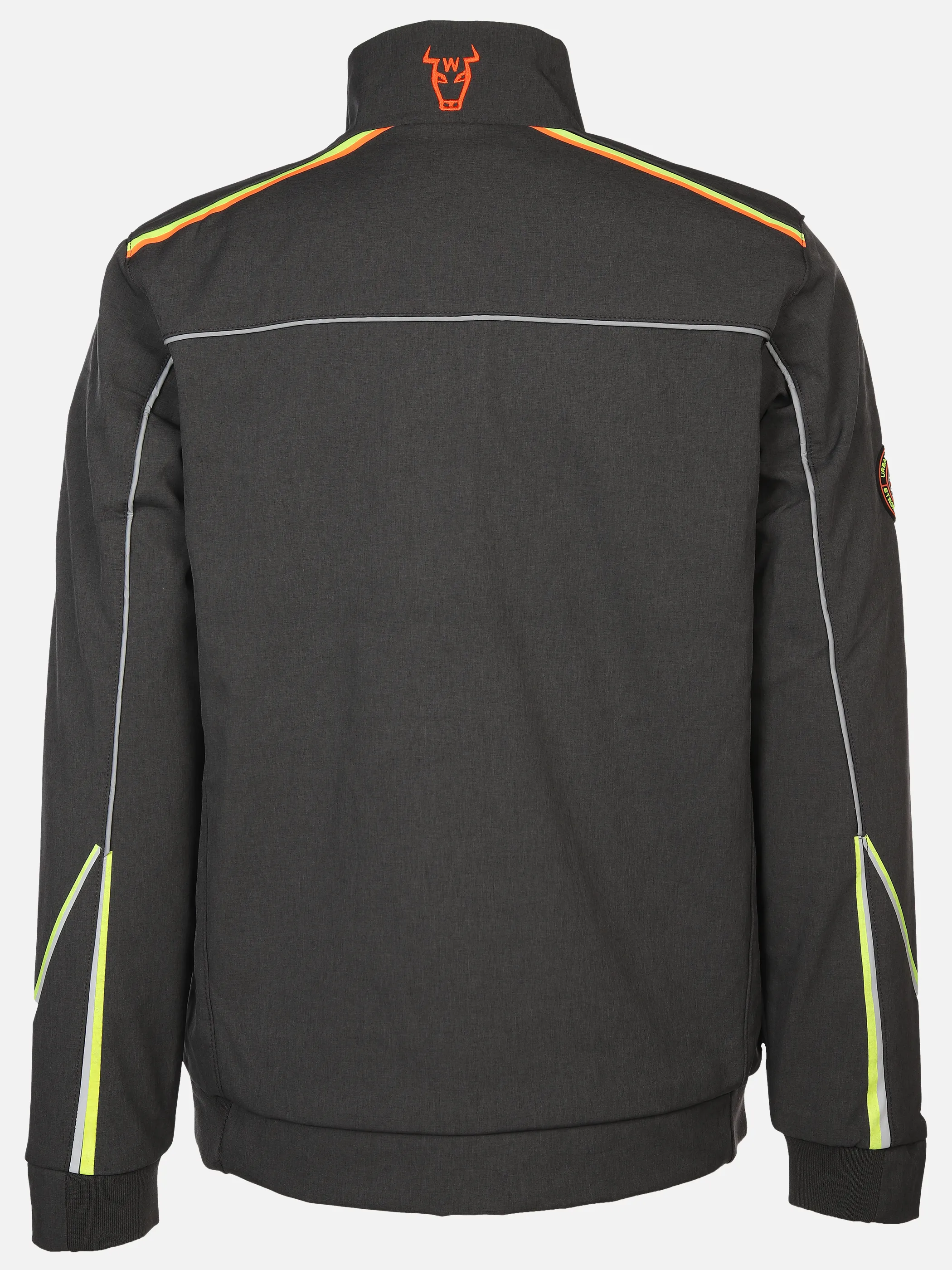 Worker He. Softshellblouson NEON reflective Grau 898410 GREY 2