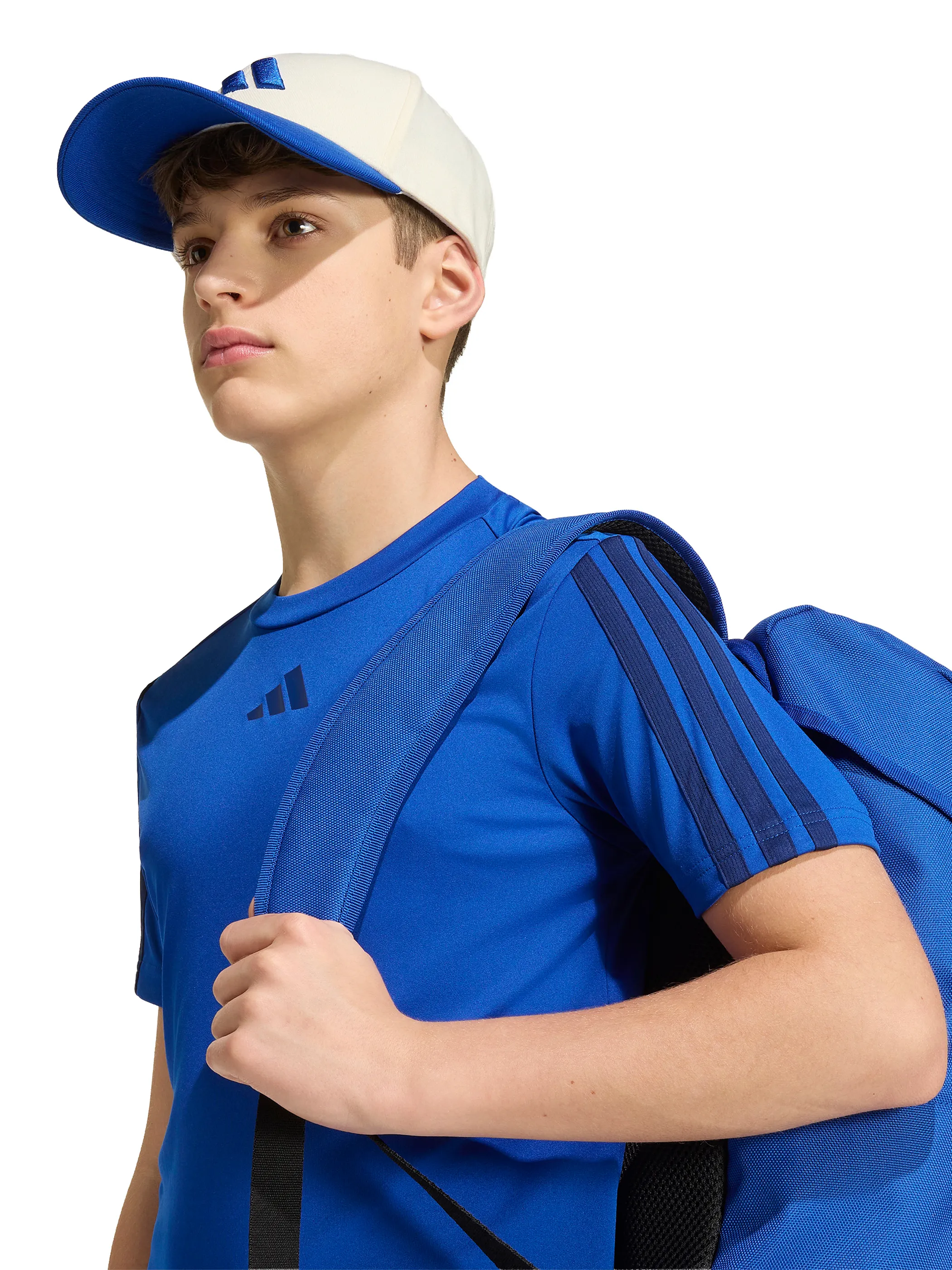 Adidas KT1718 TB-T-Shirt TRAIN ESS 3S Blau 929532 000 3