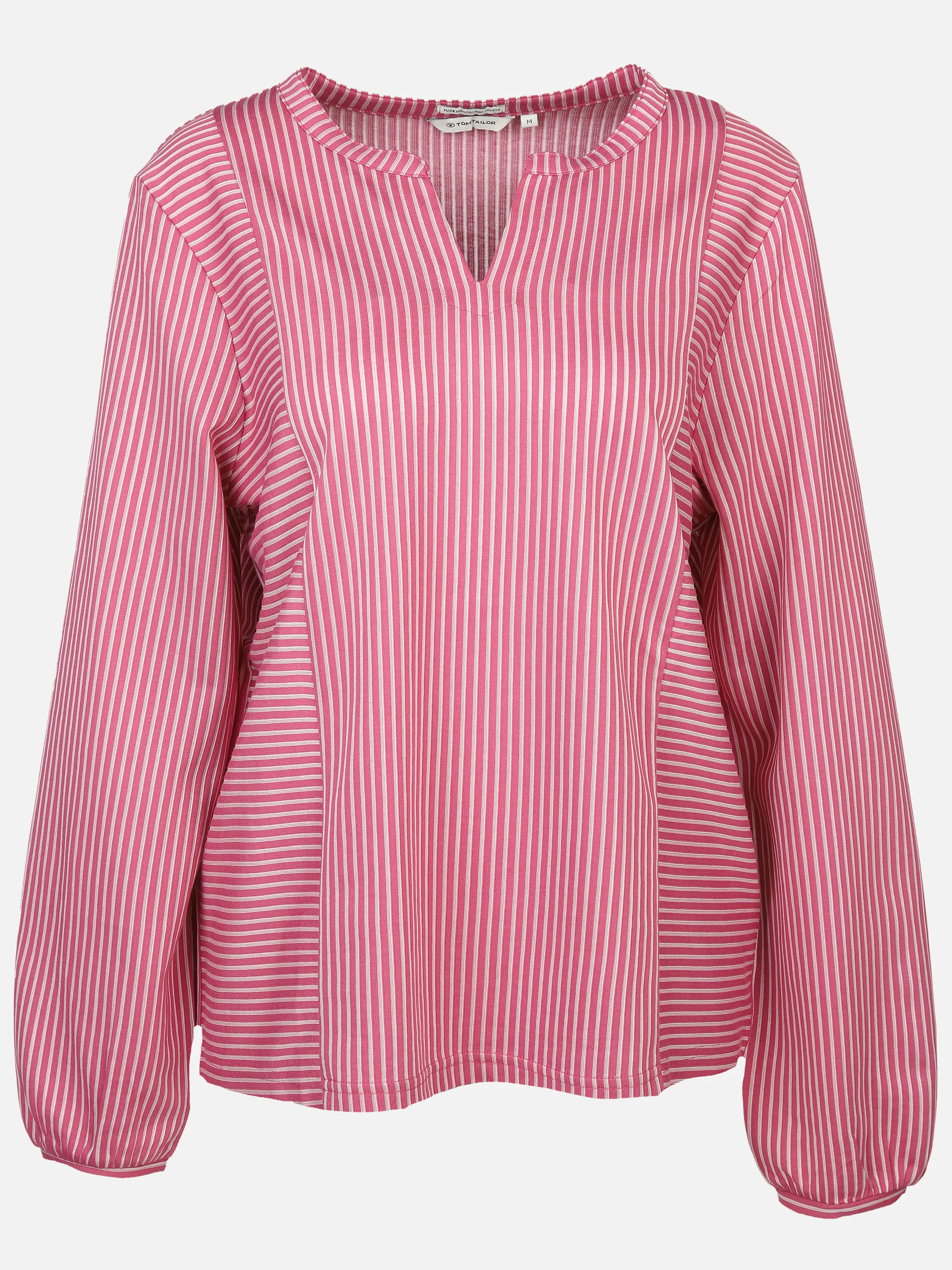 Tom Tailor 1040546 NOS T-shirt blouse vertical stripe Pink 898599 36137 1 Tom Tailor 1040546 NOS T-shirt blouse vertical stripe Pink 898599 36137 1