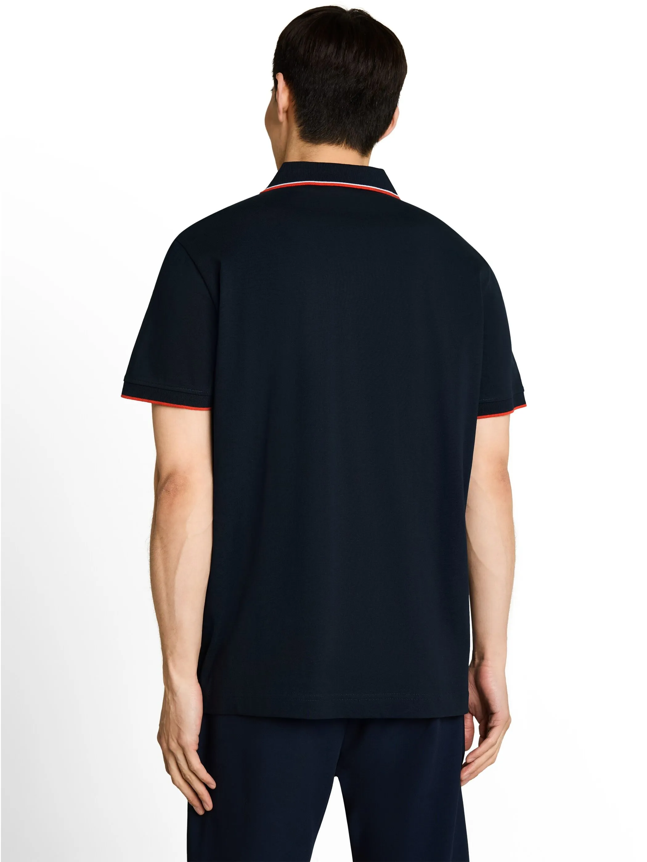 Tom Tailor 1053338 printed polo Blau 926458 10668 2