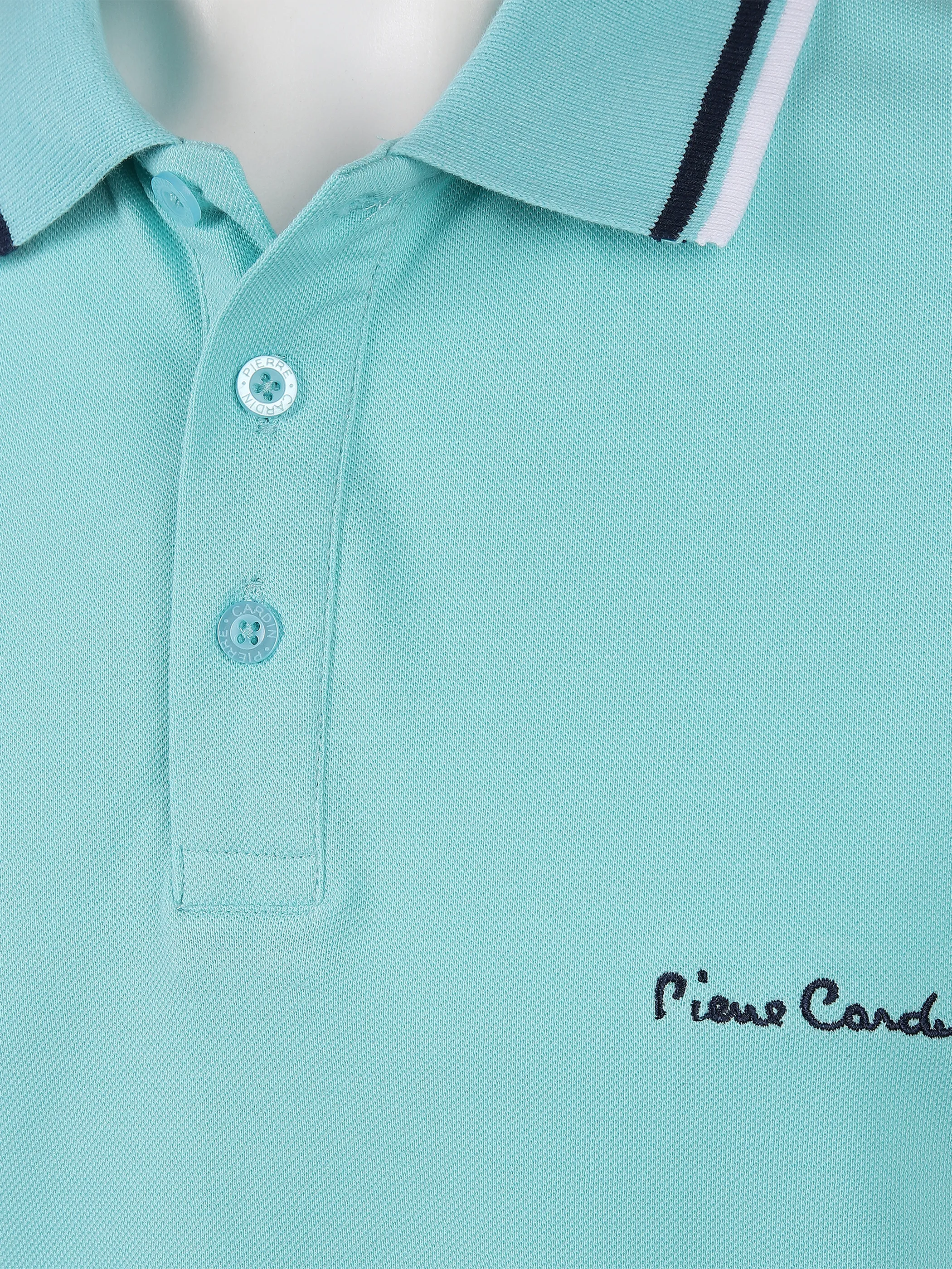 Pierre Cardin He. Poloshirt 1/2 Arm Pierre C Grün 810846 MINT 3 Pierre Cardin He. Poloshirt 1/2 Arm Pierre C Grün 810846 MINT 3