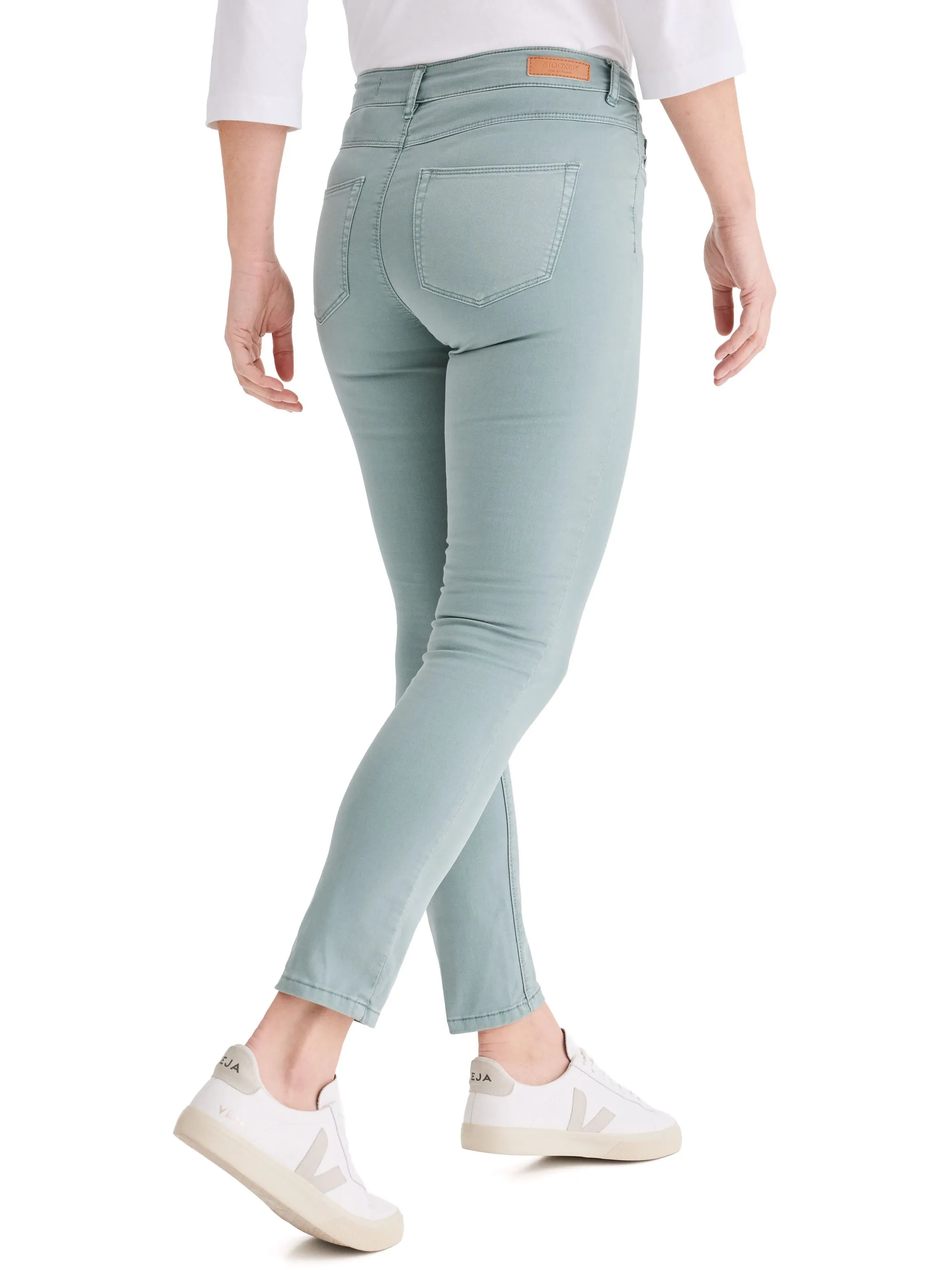 Stooker DOB 22900940005209 Da. Hosen lang, Grün 865811 5209 2