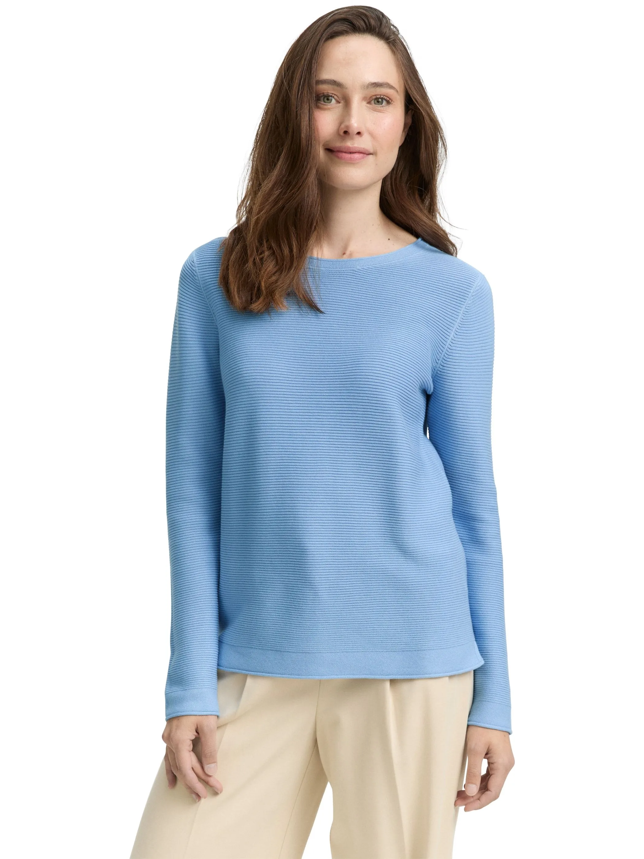 Tom Tailor 1016350 NOS sweater new ottoma Blau 827729 34587 5