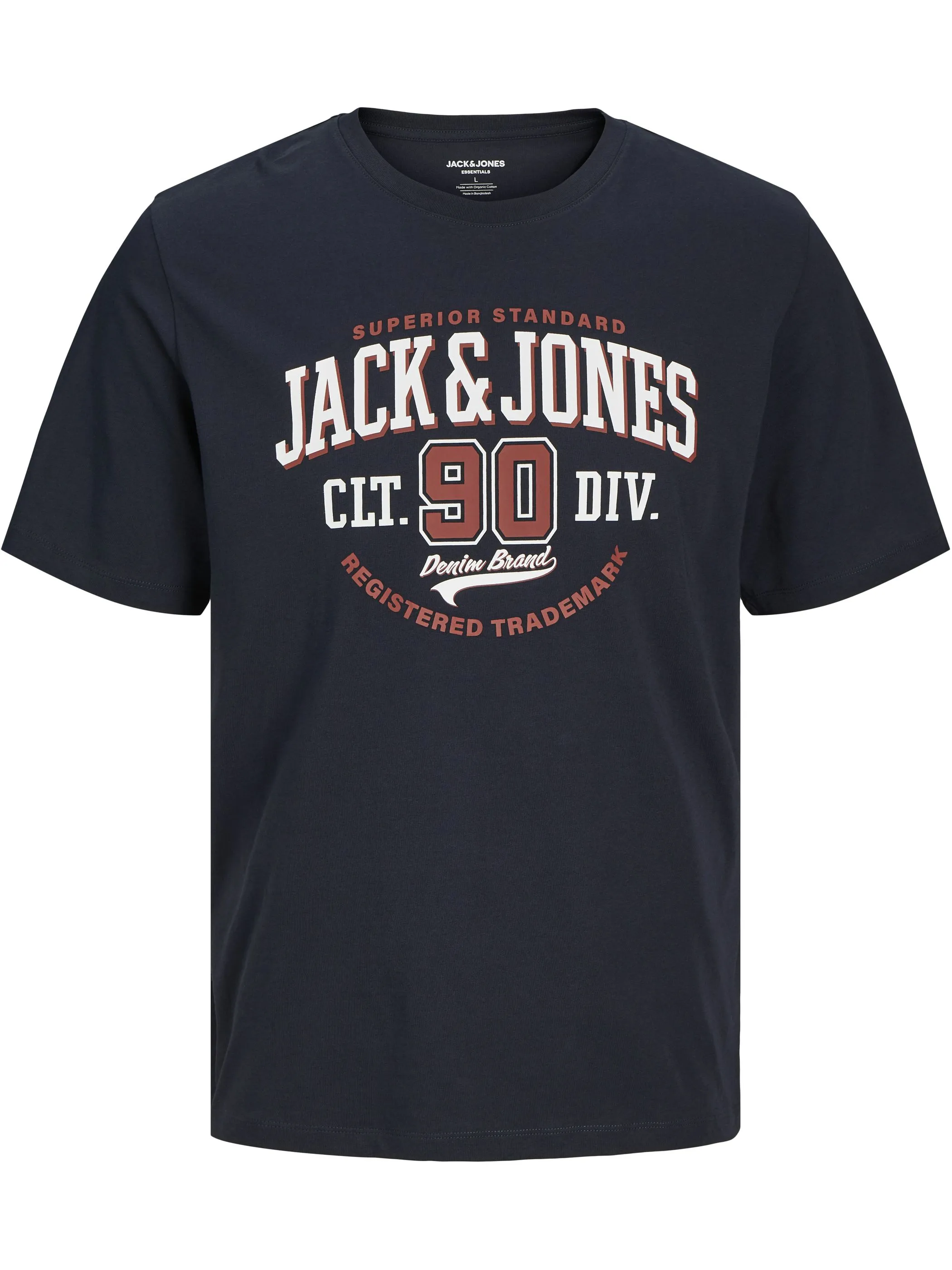 Jack Jones 12254862 JJELOGO TEE SS O-NECK Marine 895764 175697 1 Jack Jones 12254862 JJELOGO TEE SS O-NECK Marine 895764 175697 1