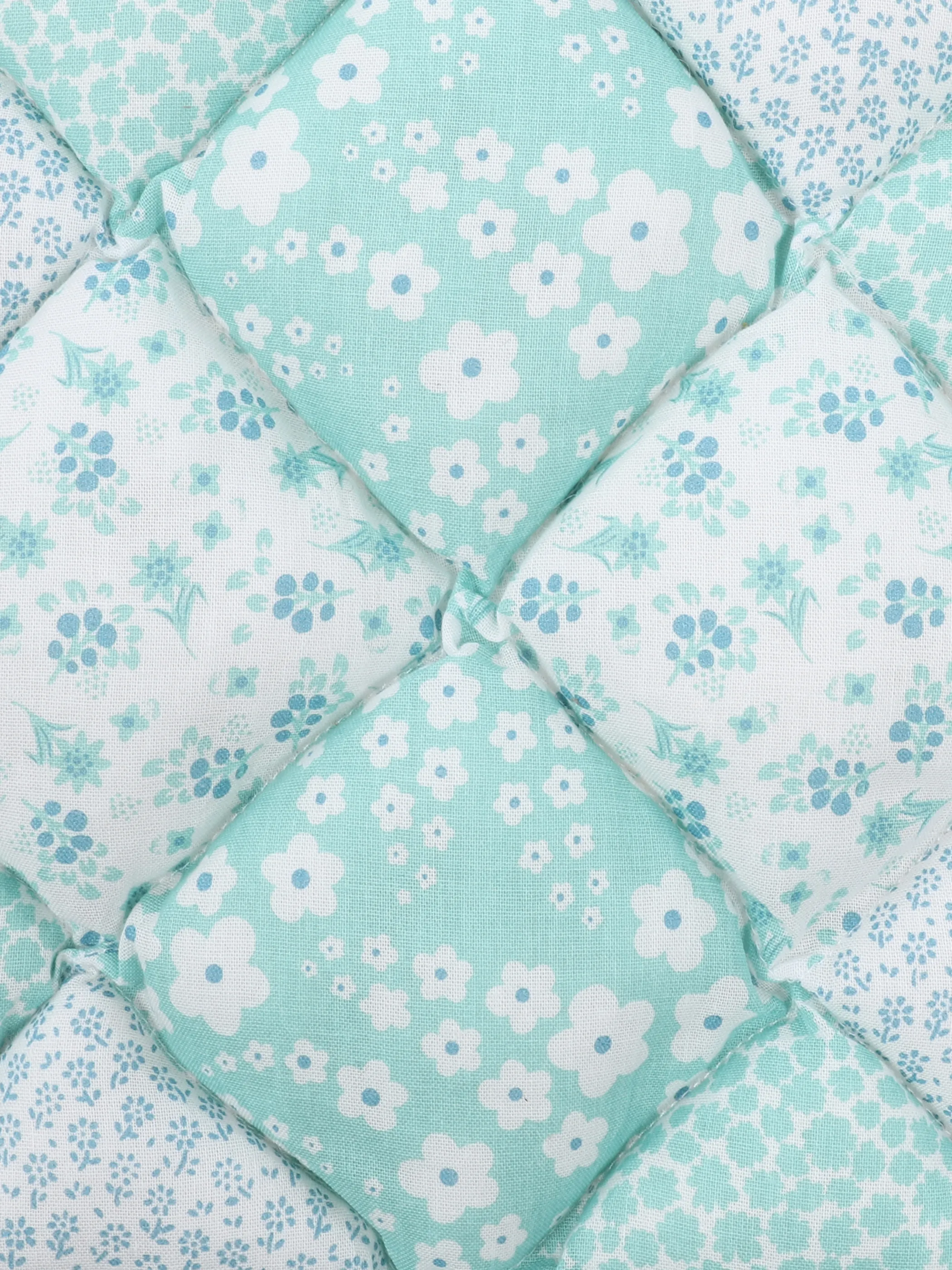 Villa Grinario Stuhlkissen Patchwork 40x40 Blau 865275 AQUA 3 Villa Grinario Stuhlkissen Patchwork 40x40 Blau 865275 AQUA 3