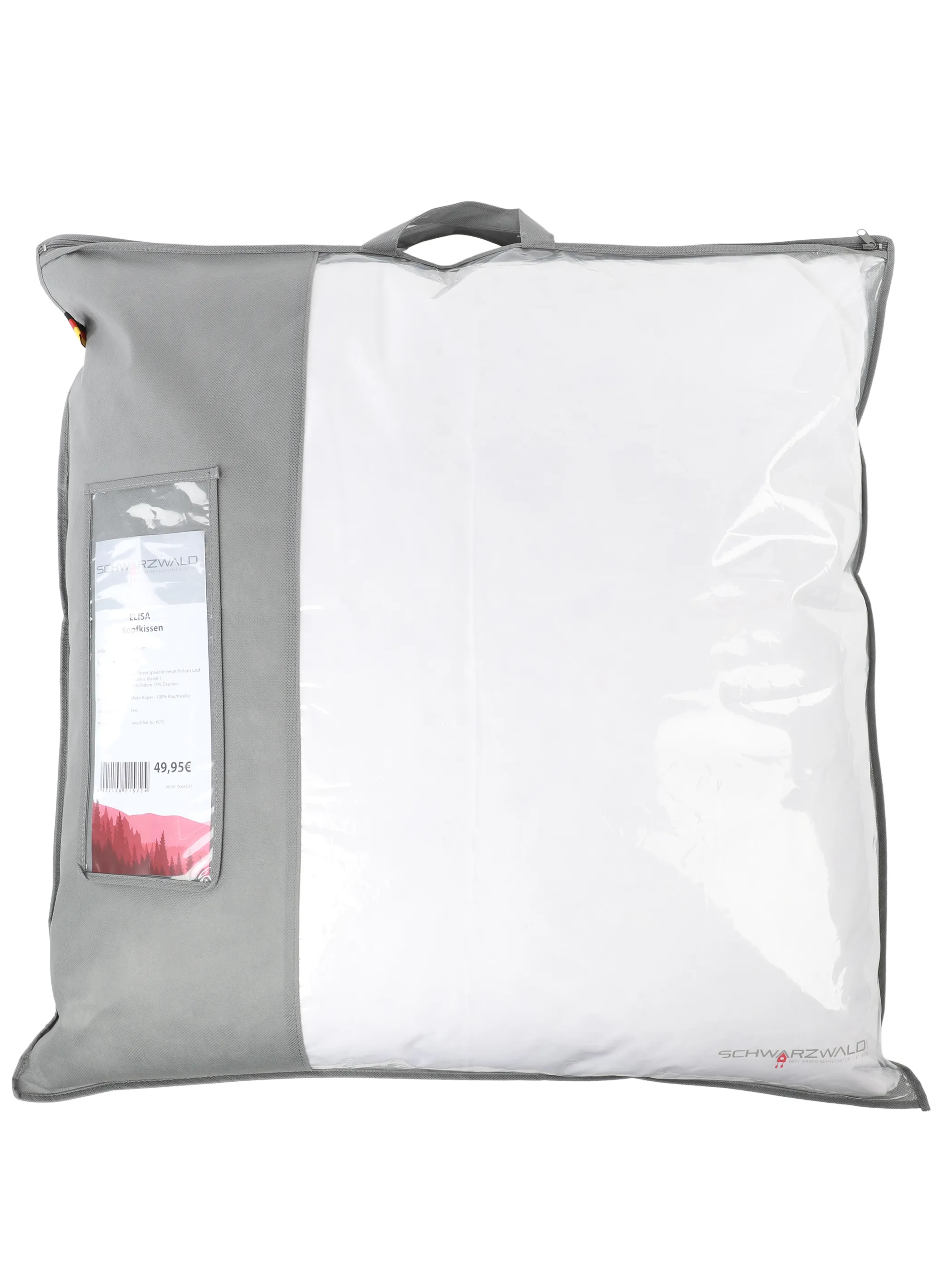 OBB Sensitiv Kopfkissen Elisa 80x80 Weiß 918023 WEIß 2