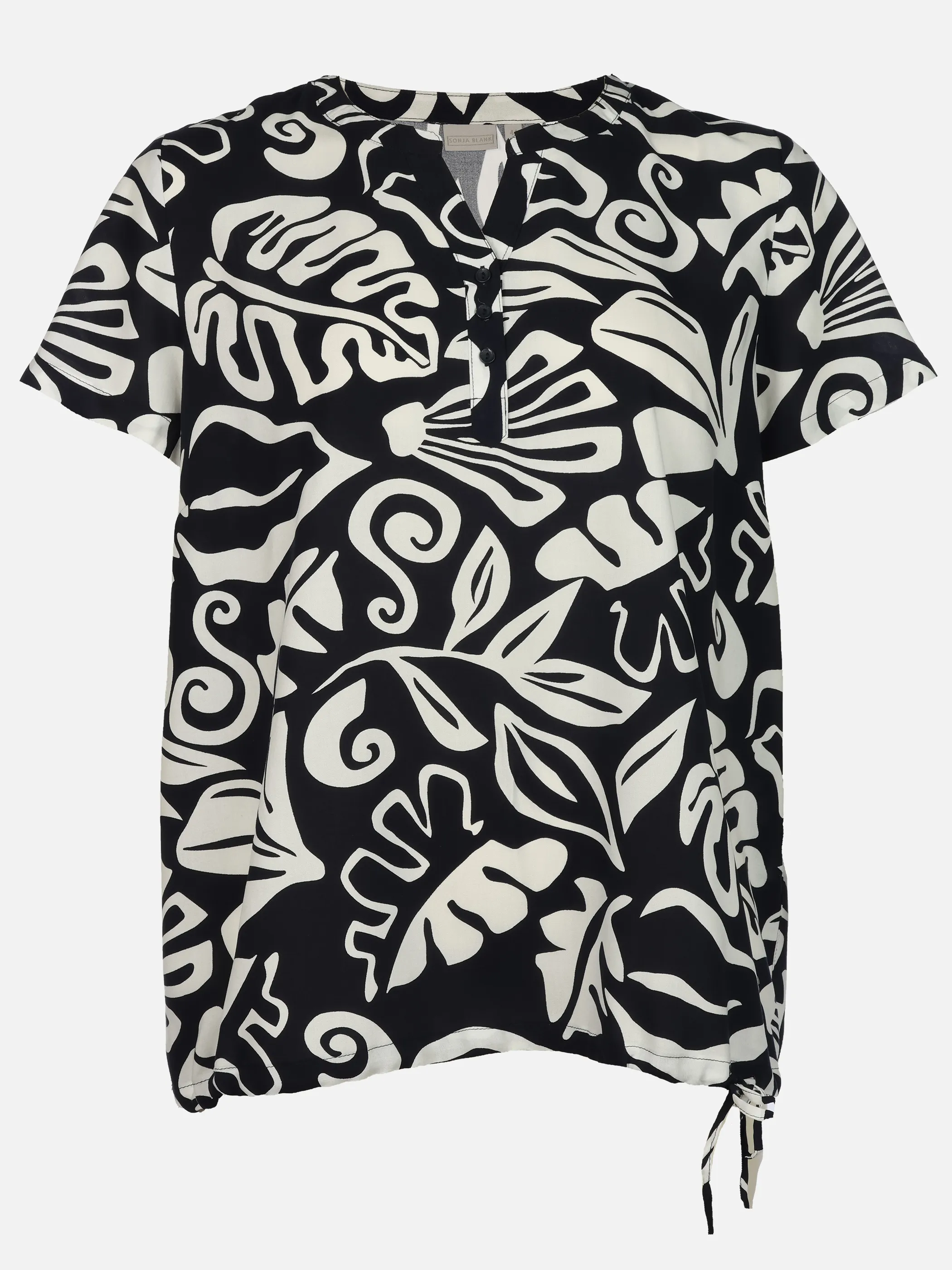 Sonja Blank Da-gr.Gr. Bluse Marine 924508 MARINE 1