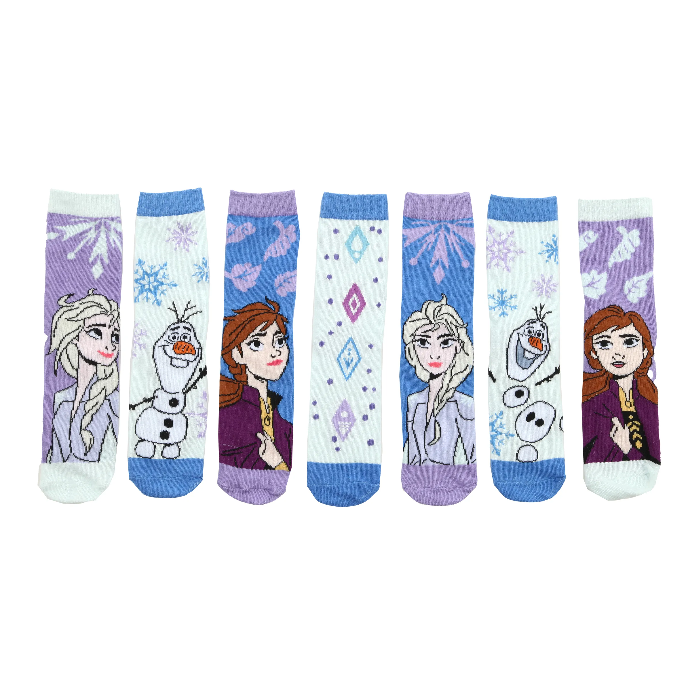Frozen KM Socken 7er Pack Frozen Bunt 886118 LILA 2