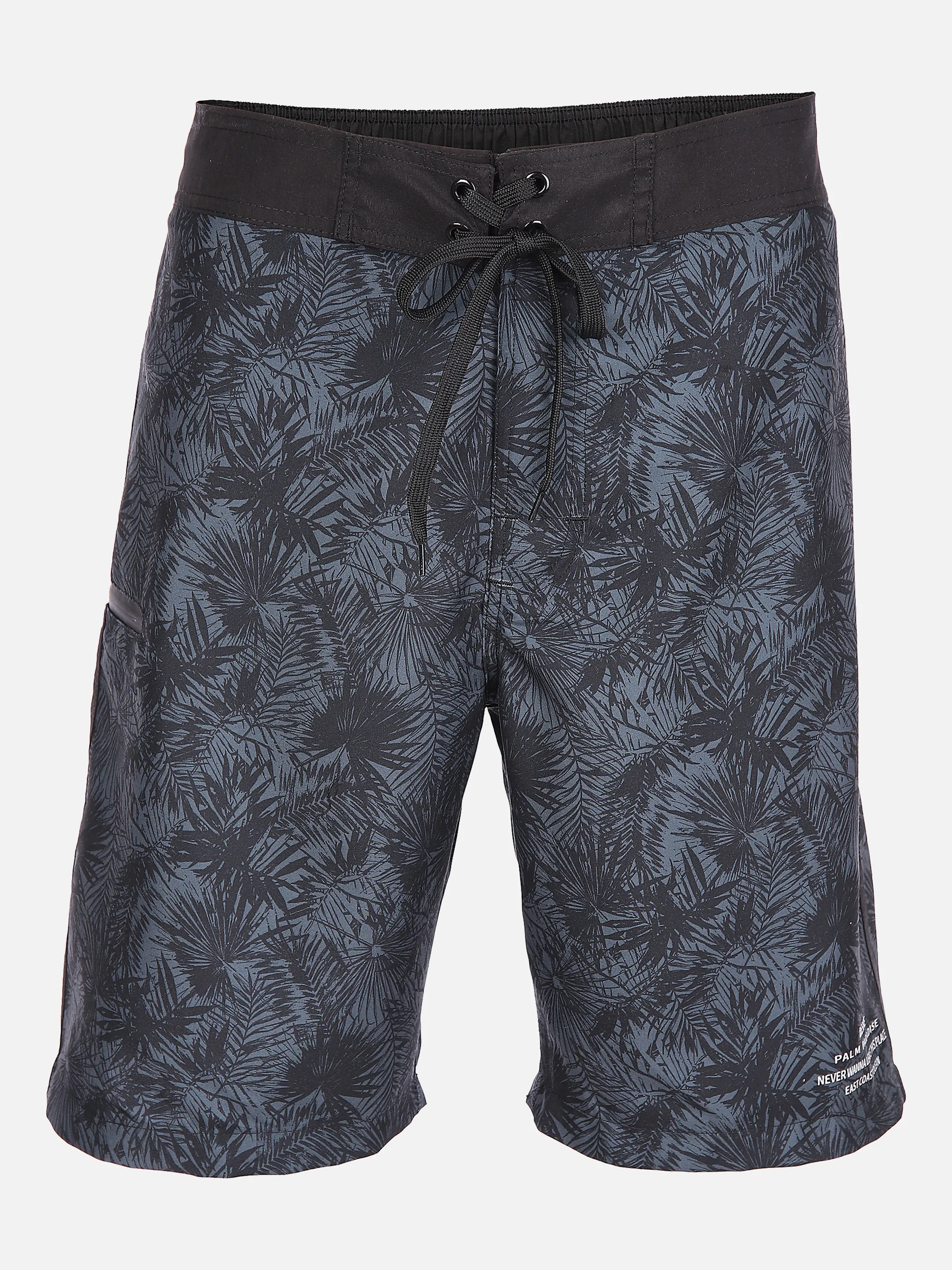 Grinario Sports He-Badeshorts mit Druck Grau 861281 AOP DK GRA 1 Grinario Sports He-Badeshorts mit Druck Grau 861281 AOP DK GRA 1