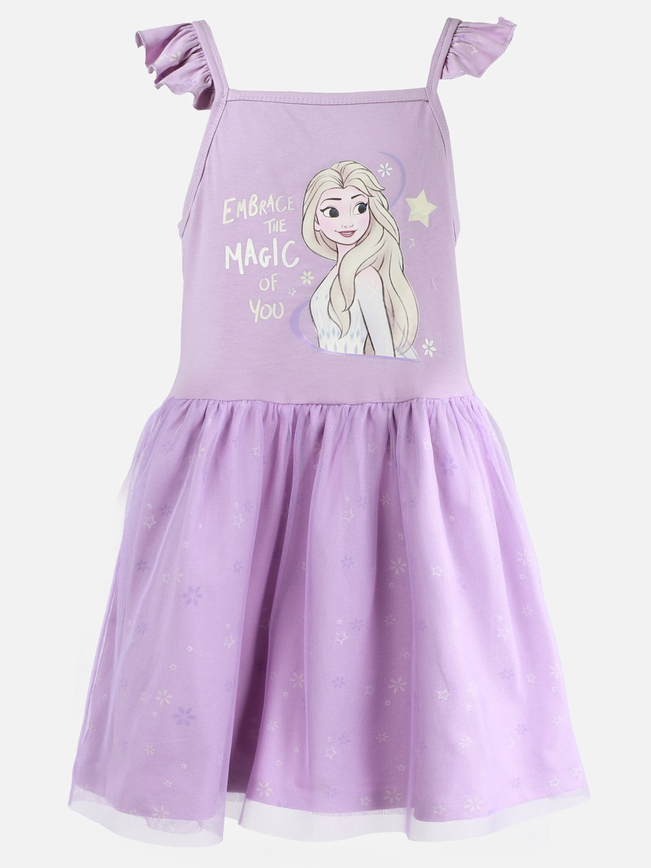 Frozen MG Frozen Kleid mit Elsa FP + Unterer part mit AOP Lila 922200 LILA 1