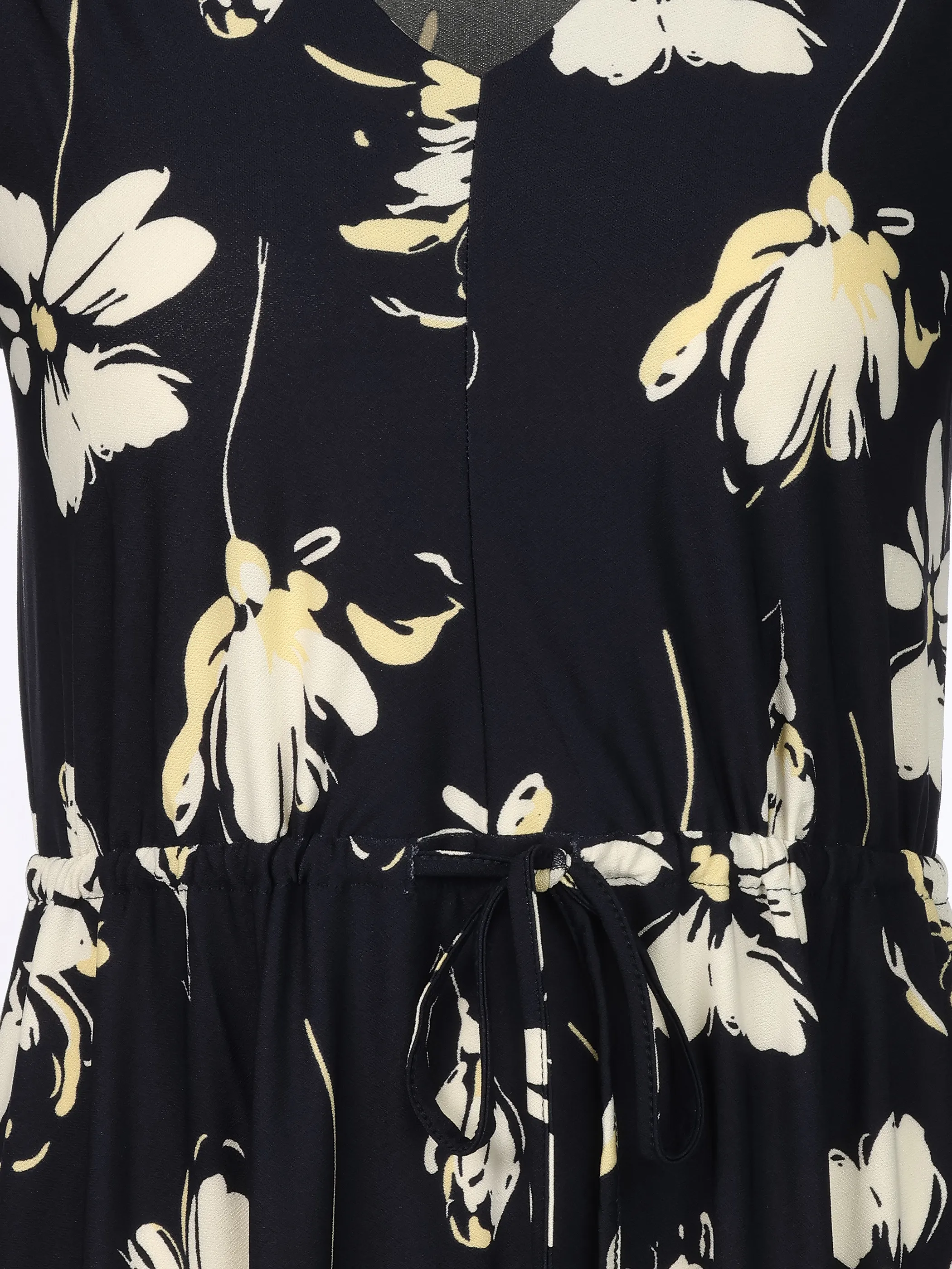 Sure Da-Jerseykleid alloverprint Marine 924165 STARWHITE 3