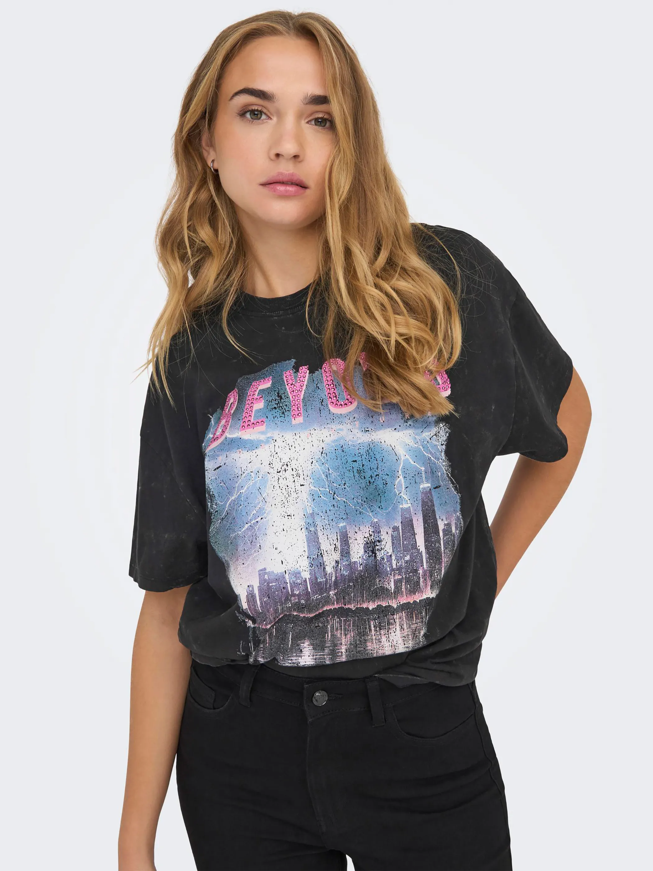 Only 15316993 ONLLUCCA LIFE S/S NIG Schwarz 890836 177911002 4 Only 15316993 ONLLUCCA LIFE S/S NIG Schwarz 890836 177911002 4