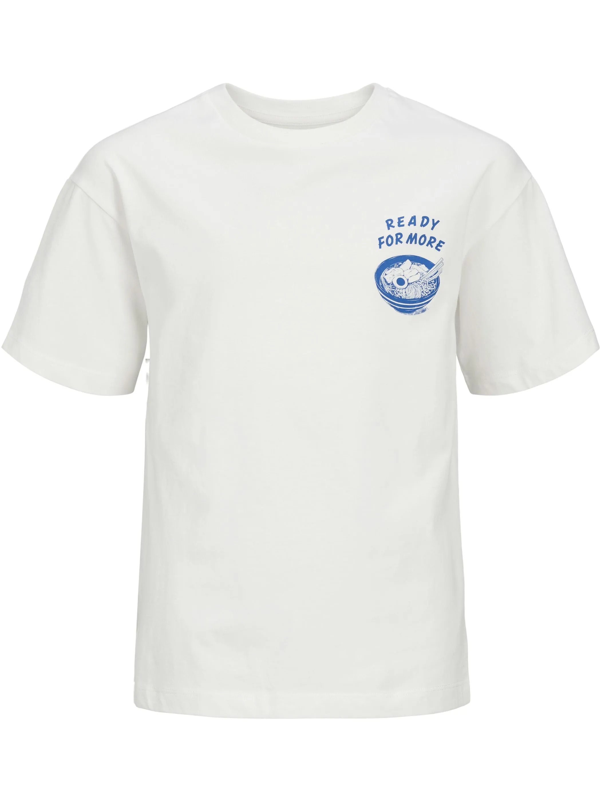 Jack&Jones Junior 12269835 JJCHARGE PRINTED TEE Weiß 907280 177642 1