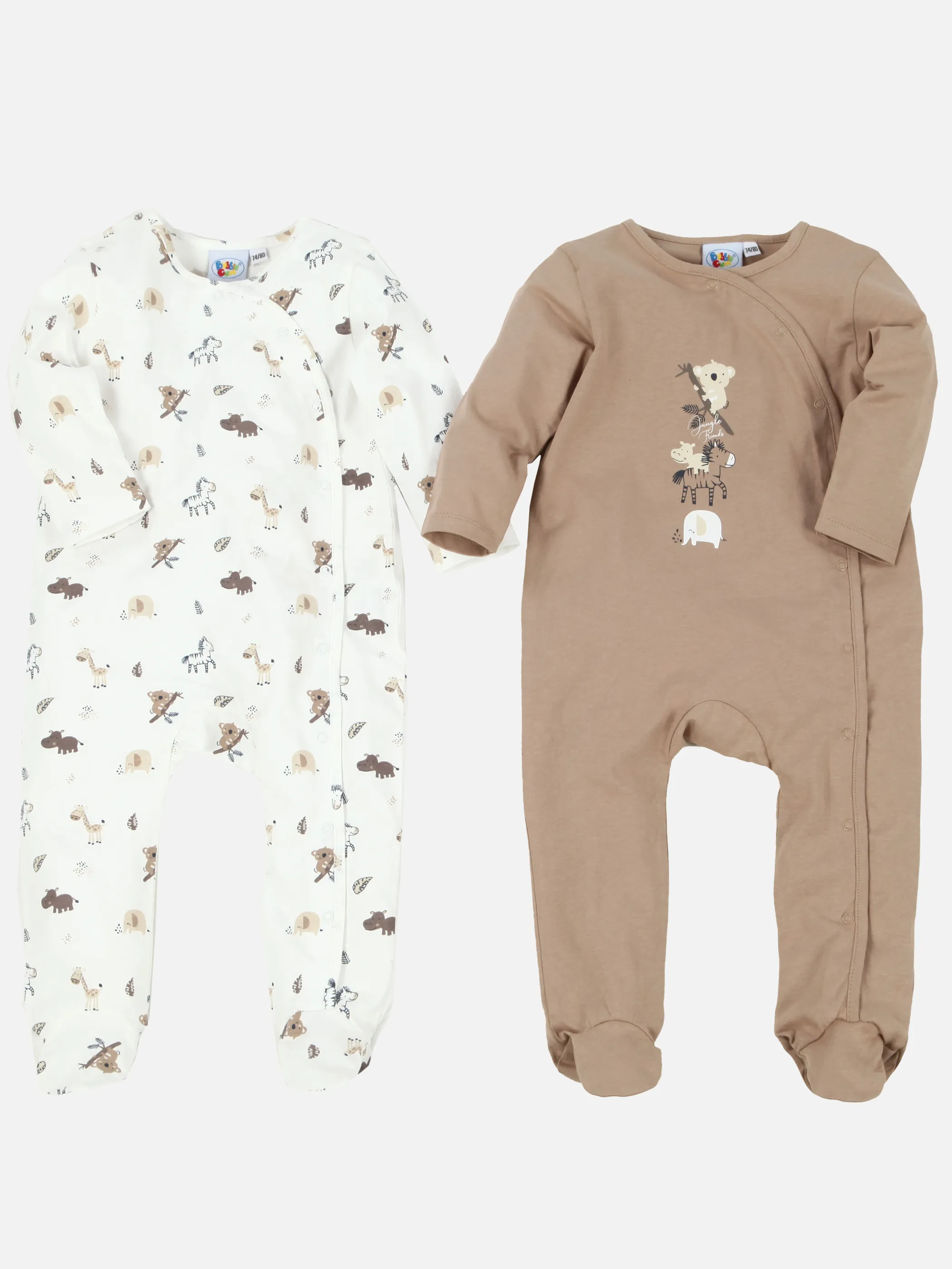 Bubble Gum BU Overall 2er Pack in weiß und braun Braun 890367 BRAUN/WEIß 1 Bubble Gum BU Overall 2er Pack in weiß und braun Braun 890367 BRAUN/WEIß 1