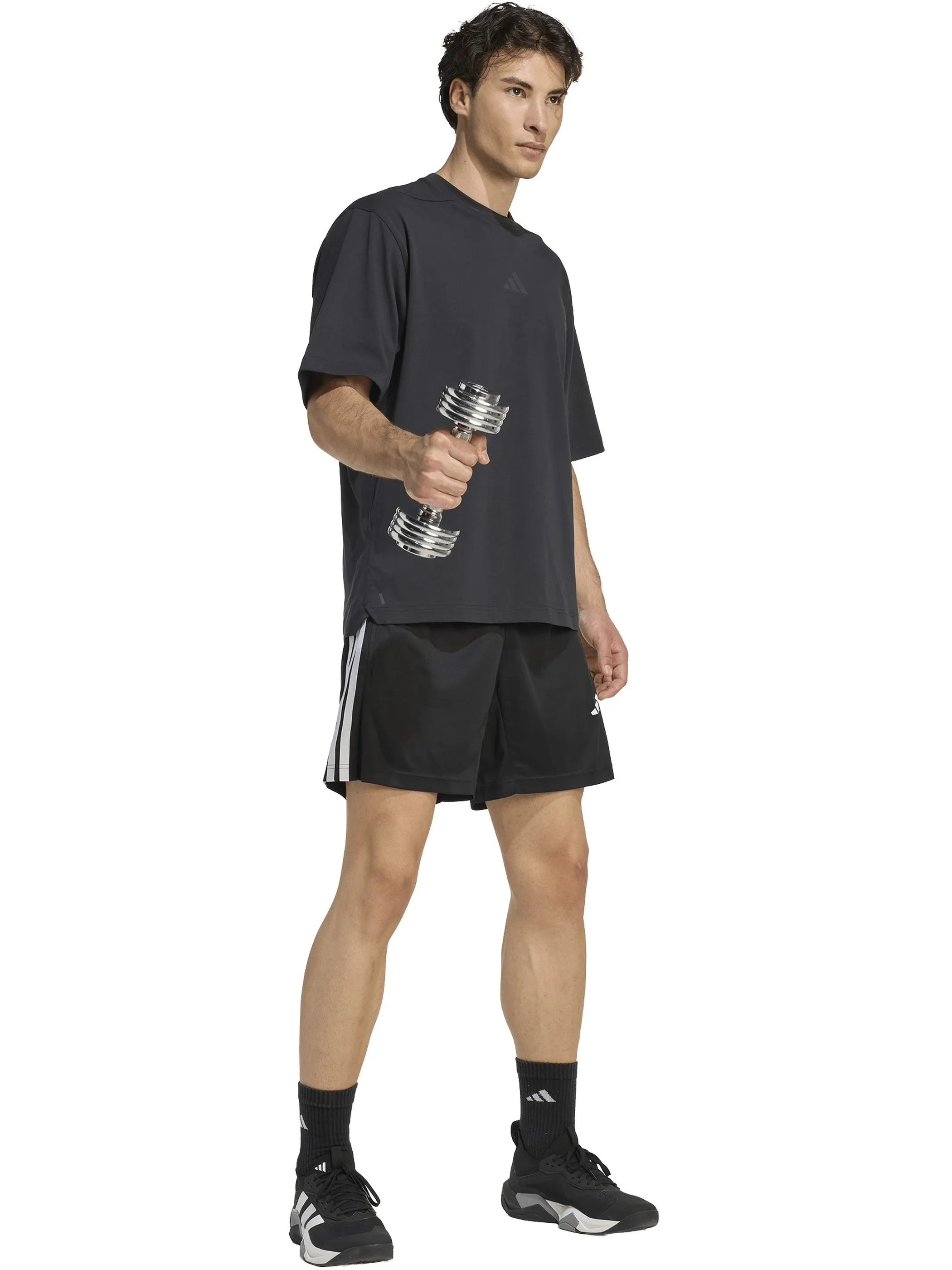 Adidas KA3461 He-Trainingsshorts WE BAS 3S PIQUÈ 7" Schwarz 929352 000