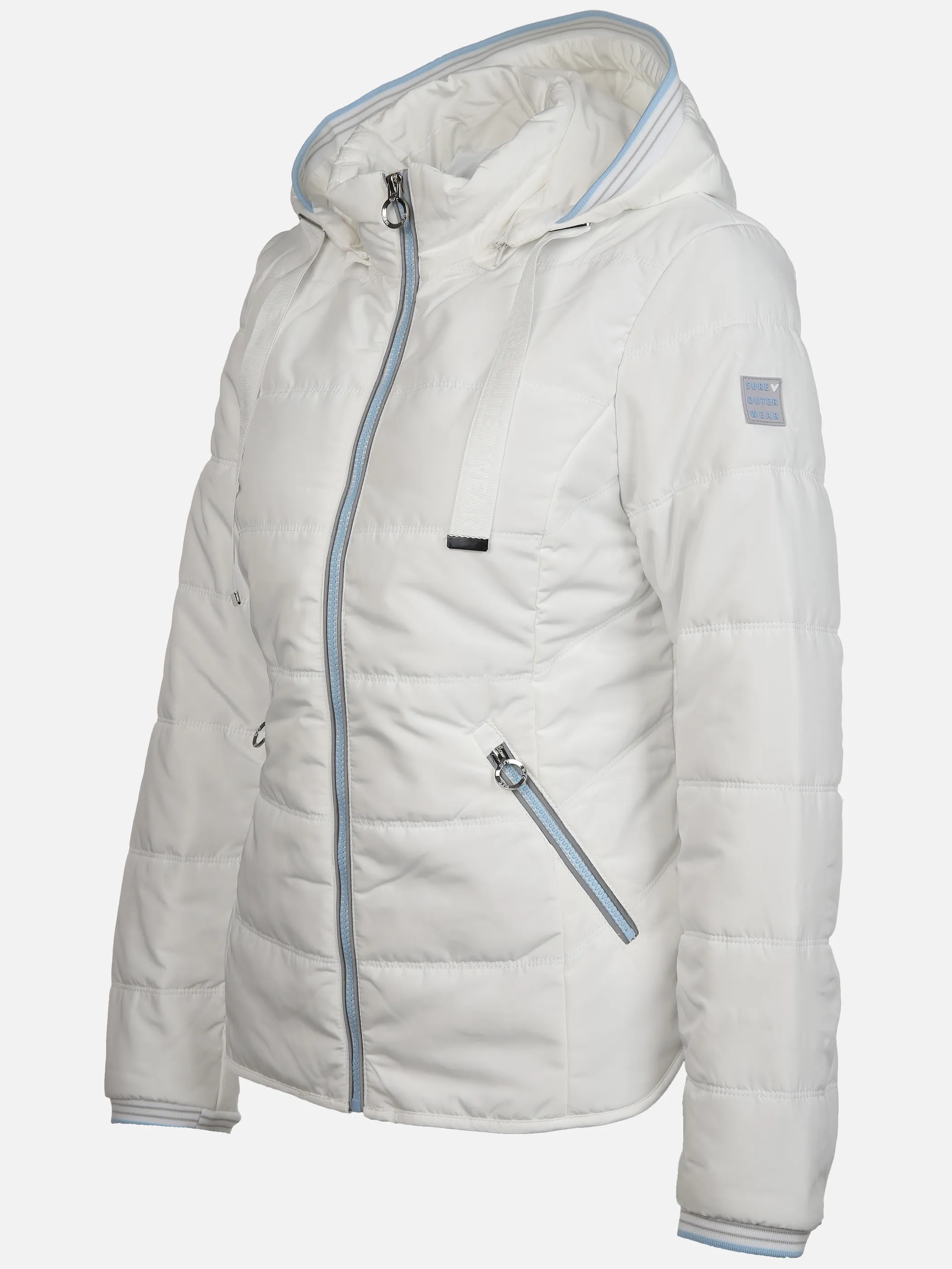 Sure Da-Jacke m. Kapuze Weiß 892142 WEIß 3 Sure Da-Jacke m. Kapuze Weiß 892142 WEIß 3