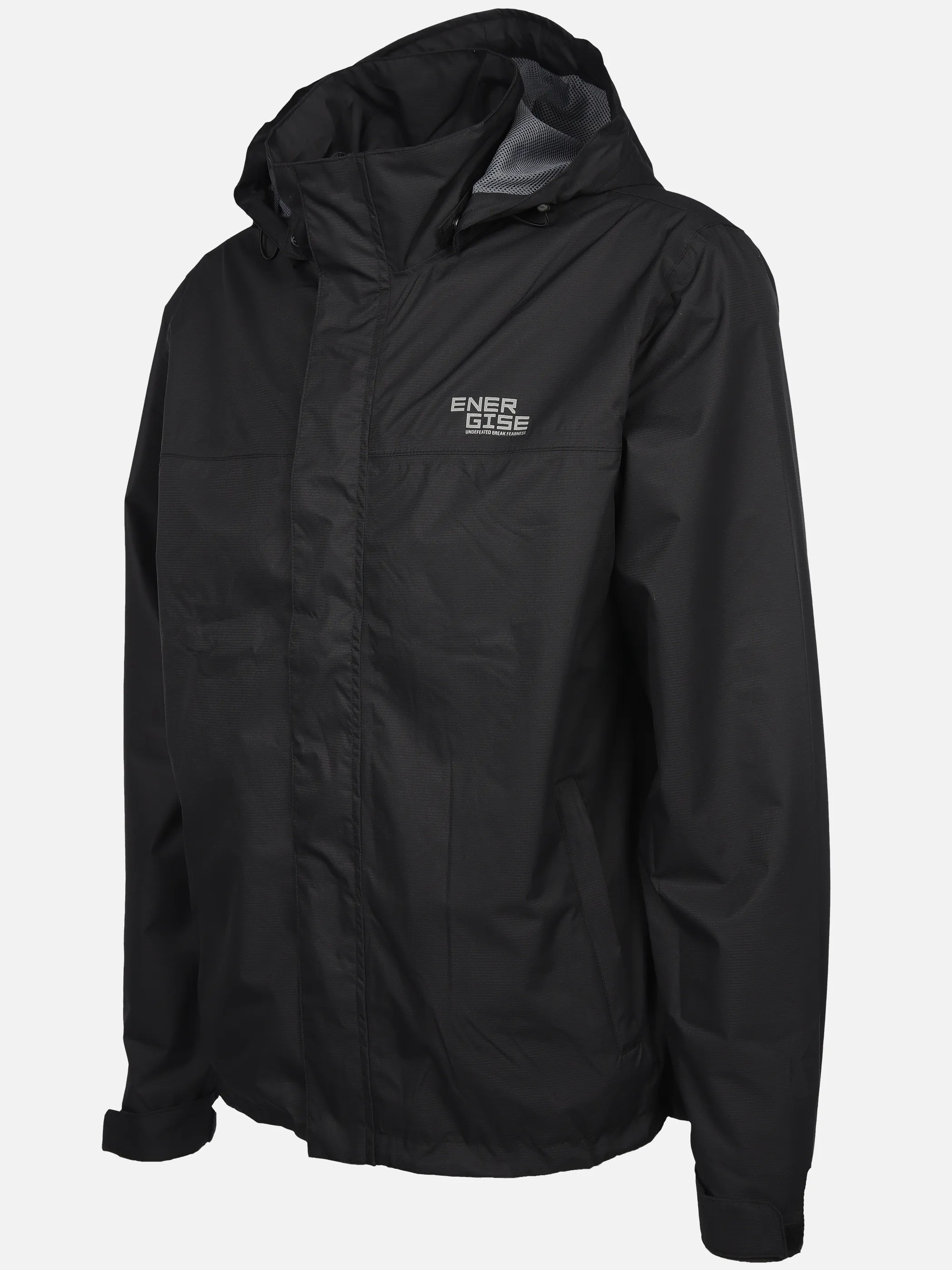 Grinario Sports He-Regenjacke verpackbar Schwarz 904301 BLACK 3 Grinario Sports He-Regenjacke verpackbar Schwarz 904301 BLACK 3