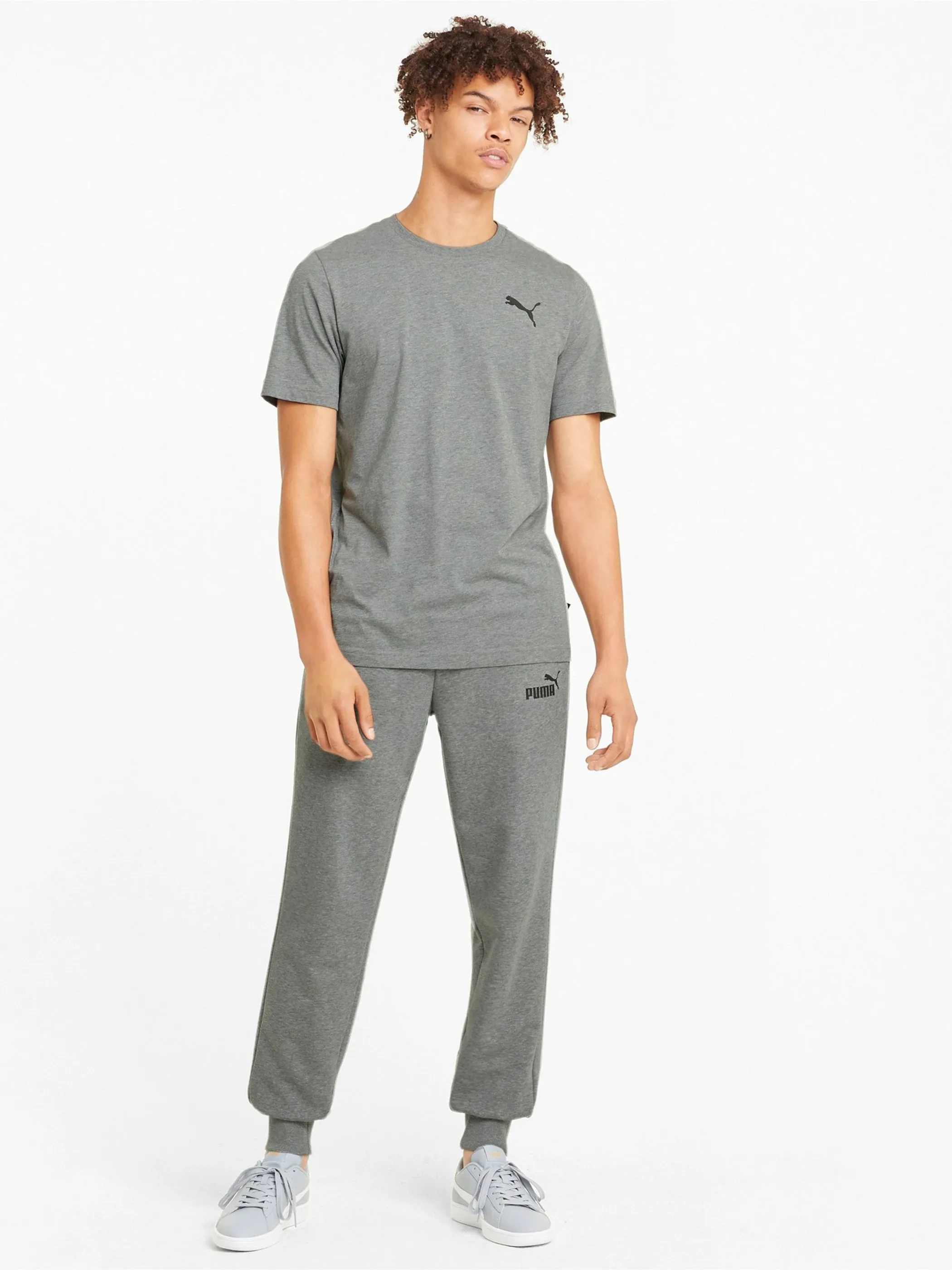 Puma 586716 He-Jogginghose mit Bünd Grau 856652 03 3 Puma 586716 He-Jogginghose mit Bünd Grau 856652 03 3