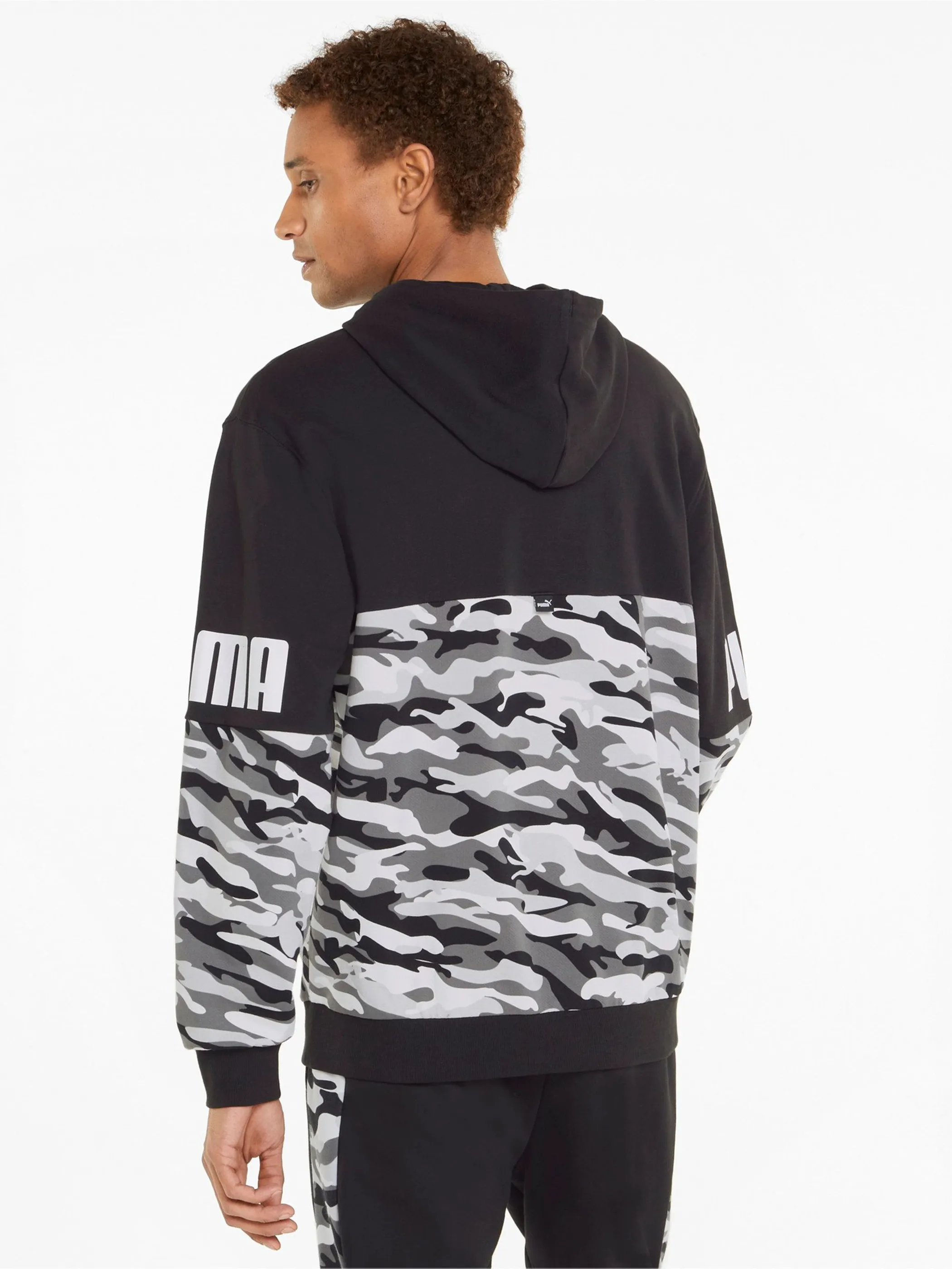 Puma 848872 He-Hoodie, Camouflage- Schwarz 859769 01 5