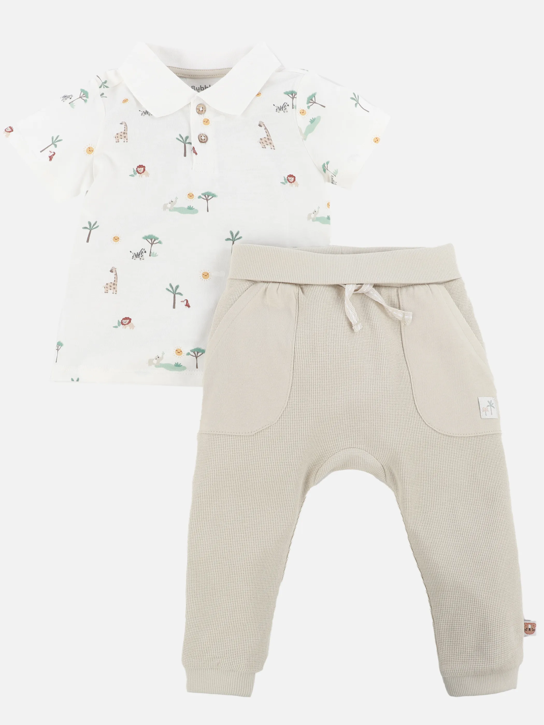 Bubble Gum BJ Set AOP TShirt + Hose in Weiß/grün Weiß 908523 WEIß/GRÜN 4