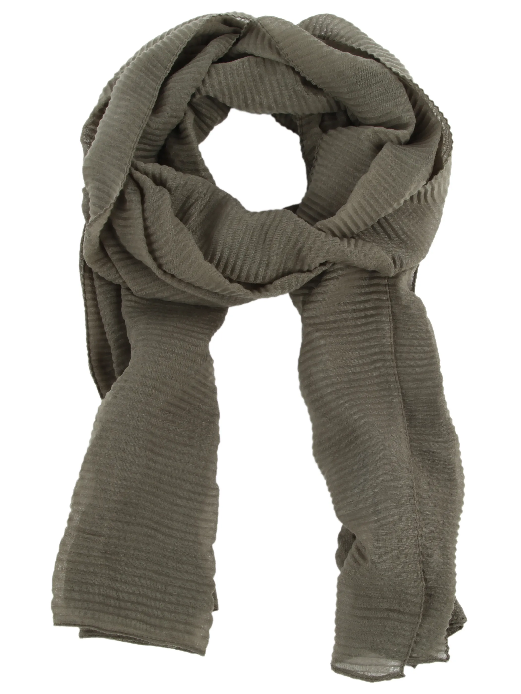 Lisa Tossa Da-Plissee-Tuch Oliv 923246 OLIVE 1