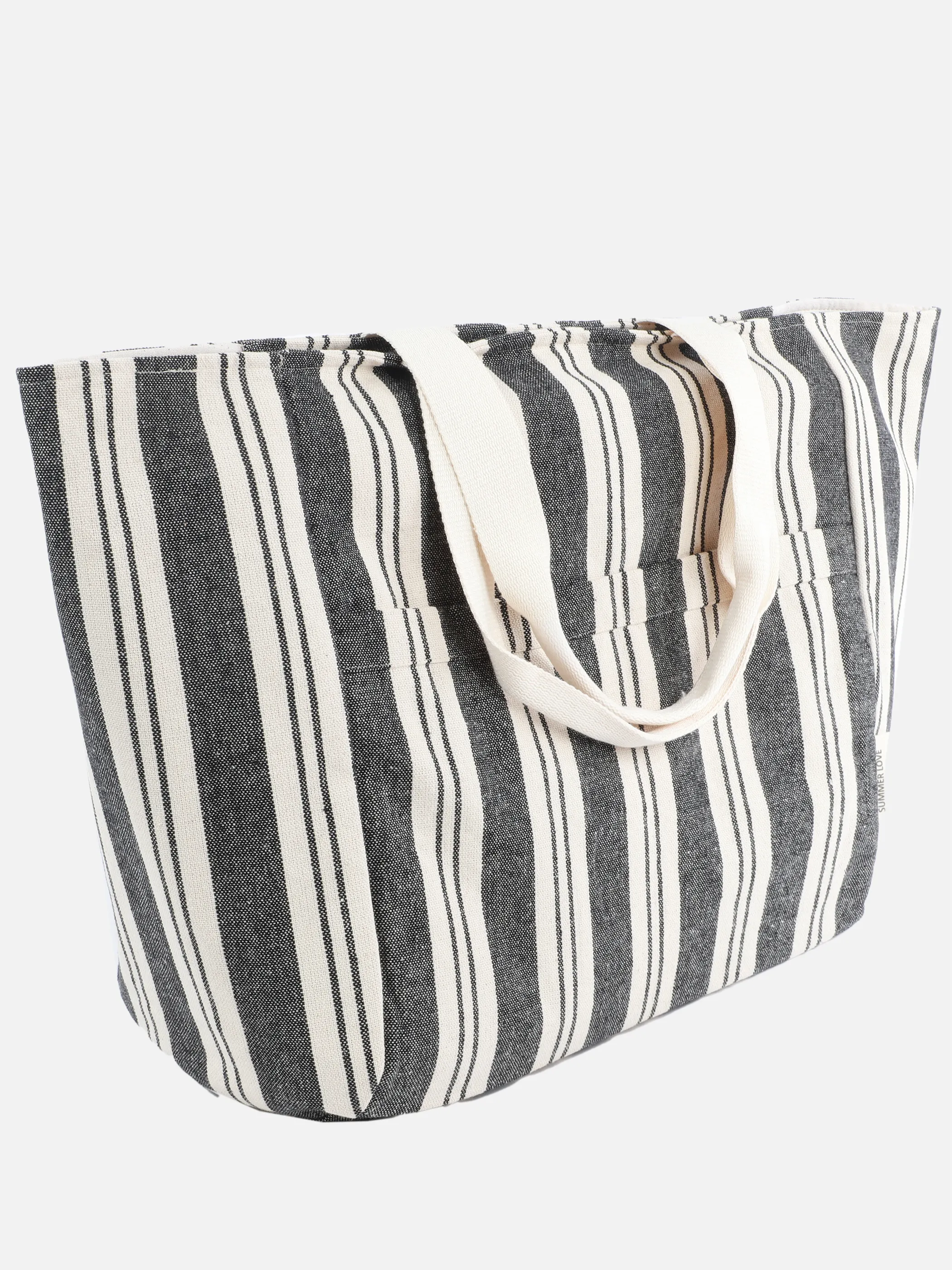 Lisa Tossa Da-Strandtasche gestreift Weiß 907846 OFFWHITE 2 Lisa Tossa Da-Strandtasche gestreift Weiß 907846 OFFWHITE 2