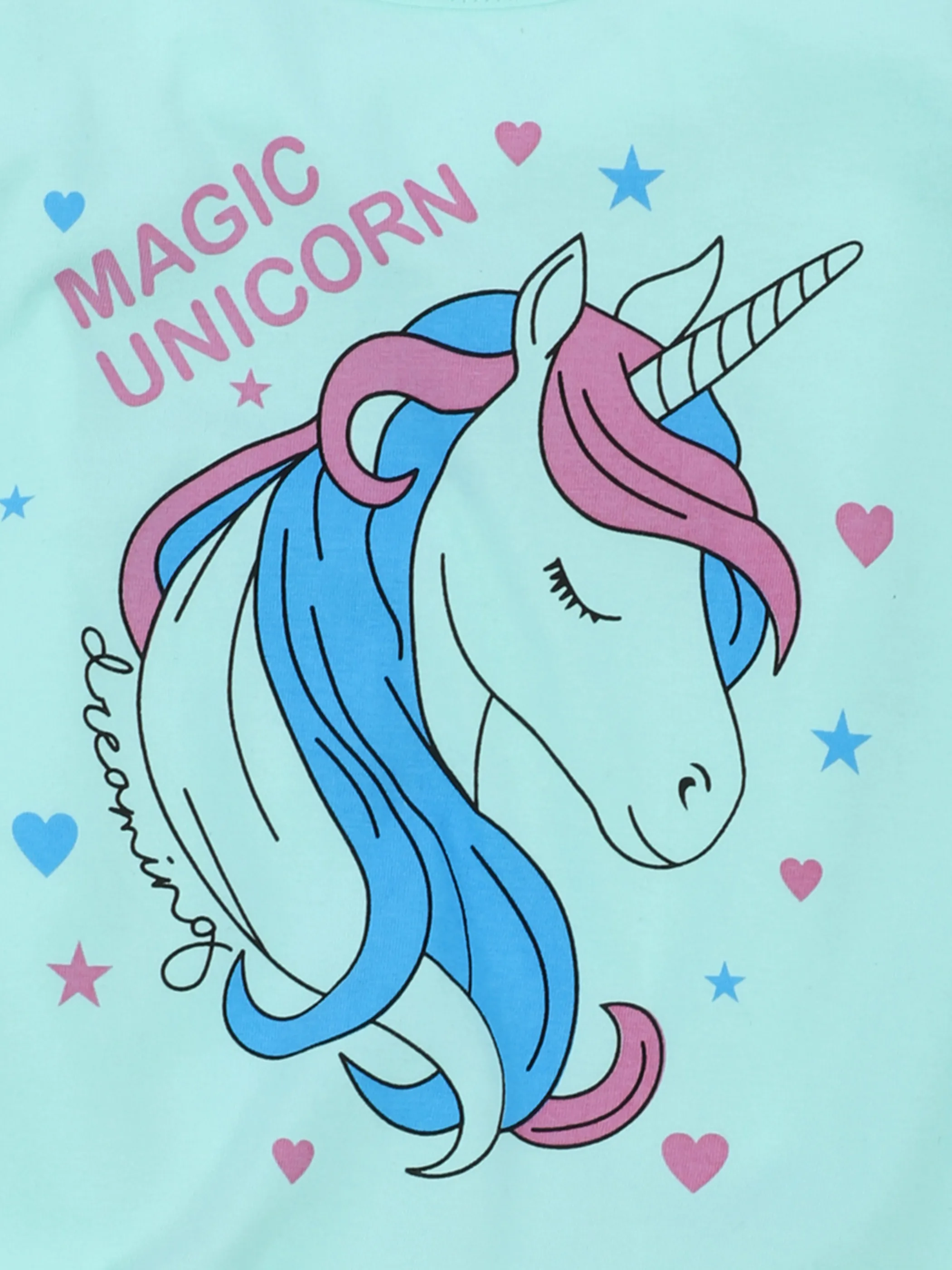 Stop + Go MG Schlafshirt Einhorn mit Rüs Grün 862689 MINT 3 Stop + Go MG Schlafshirt Einhorn mit Rüs Grün 862689 MINT 3