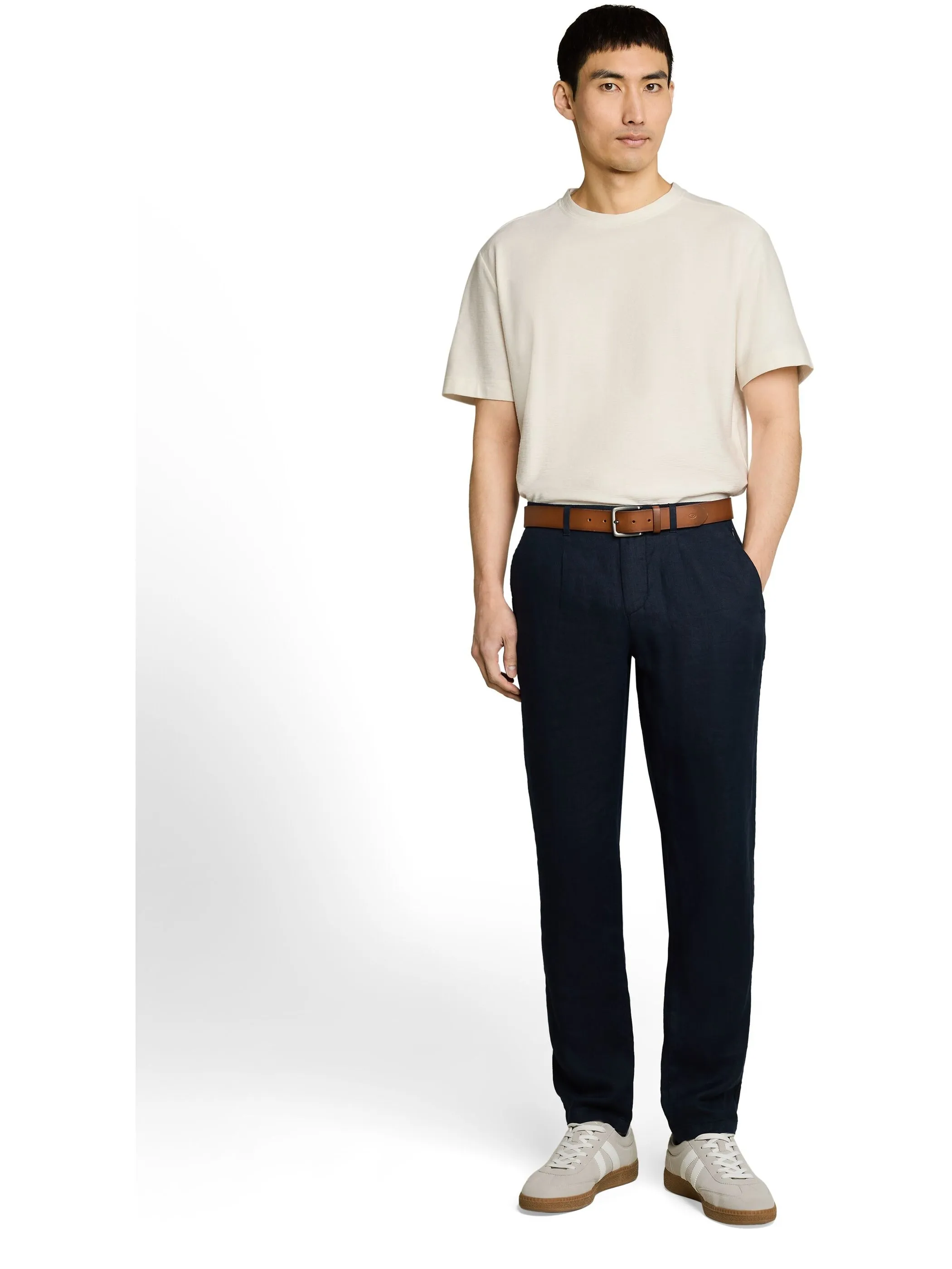 Tom Tailor 1051168 NOS structured  t-shirt Weiß 926454 10348 4