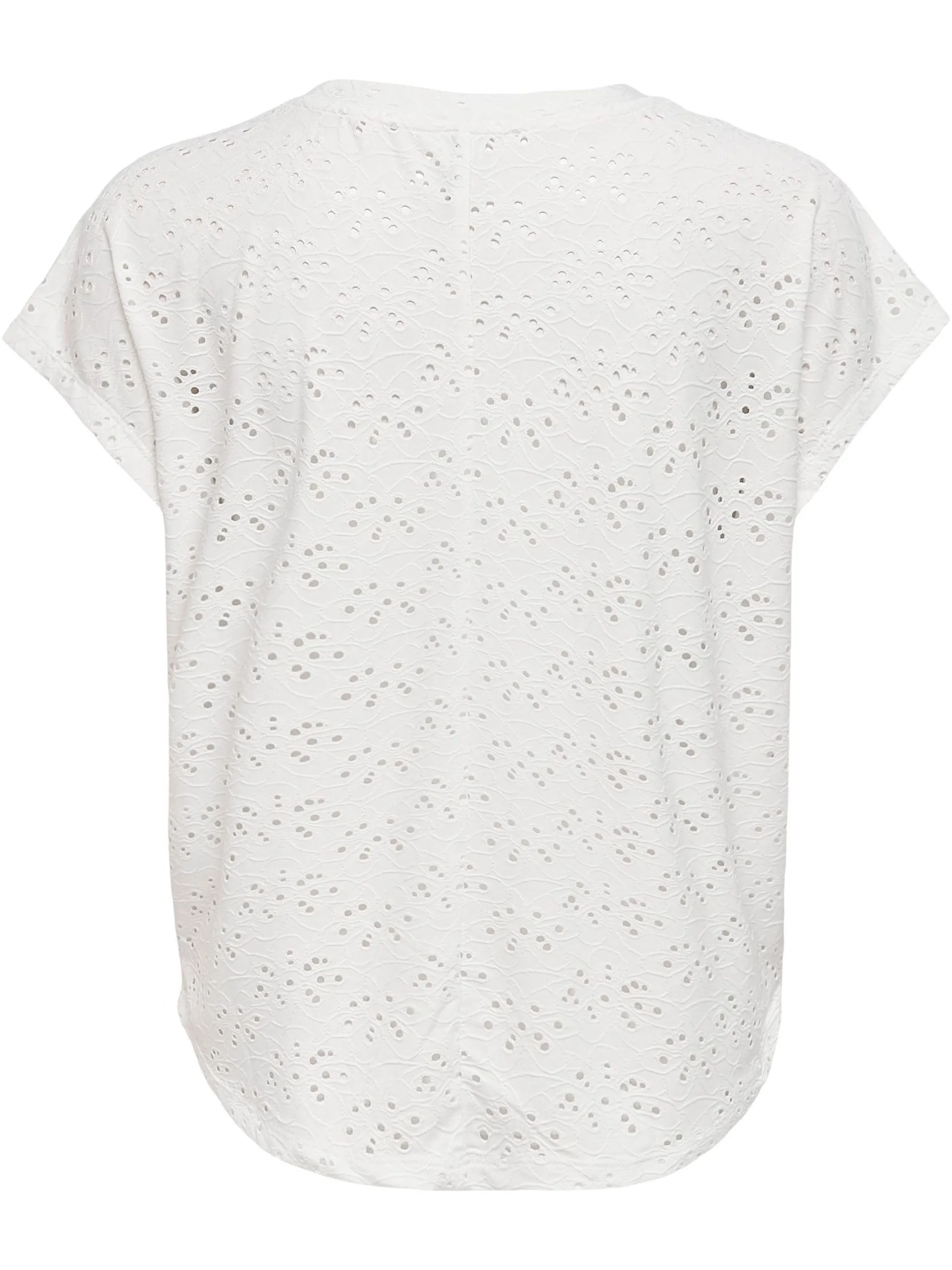 Only 15231005 ONLSMILLA S/S TOP JRS Weiß 852666 177922