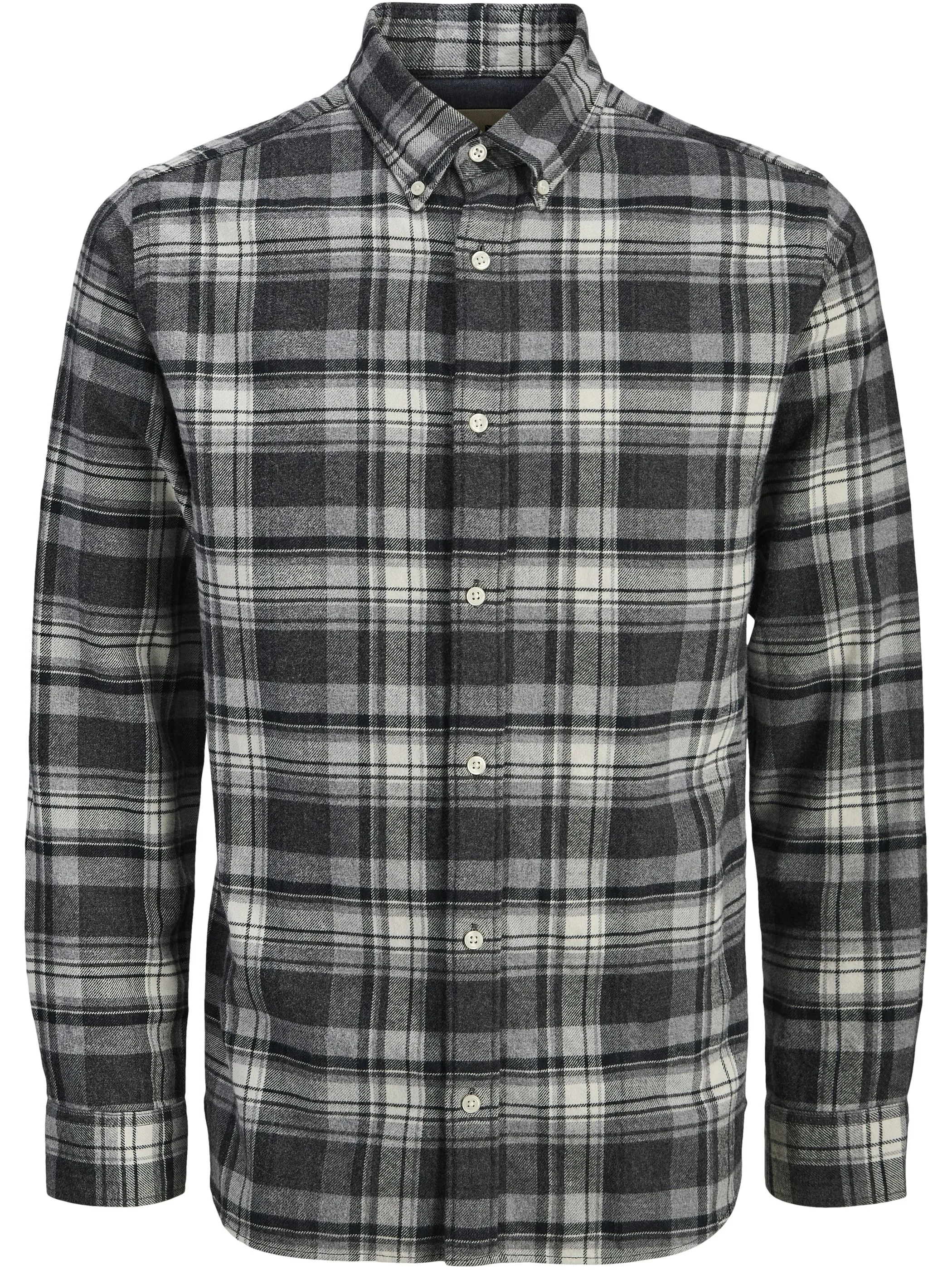 Jack&Jones Premium 12286224 JPRBLUBARKLEY FLANNEL Grau 917830 176543 1