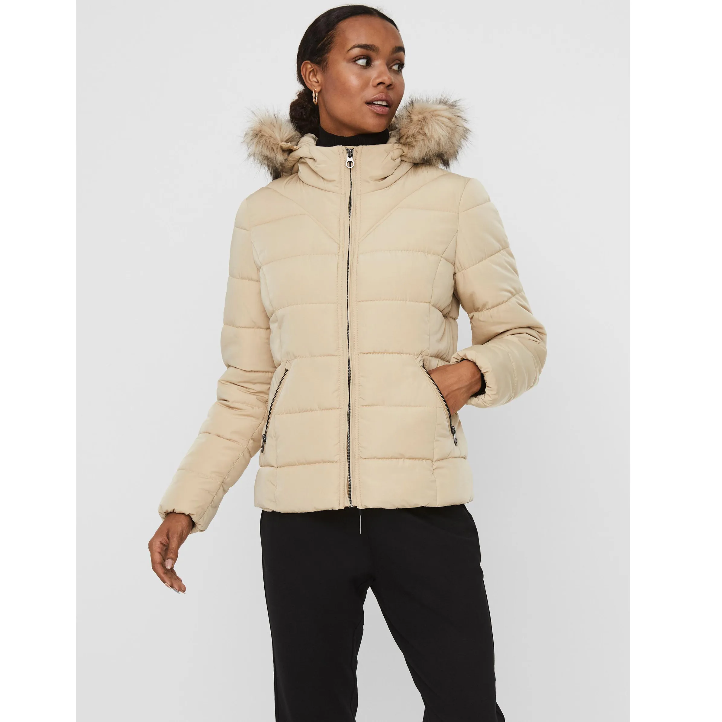 Vero Moda 10247501 VMMOLLIE AW21 SHORT J Braun 854394 175659 3 Vero Moda 10247501 VMMOLLIE AW21 SHORT J Braun 854394 175659 3