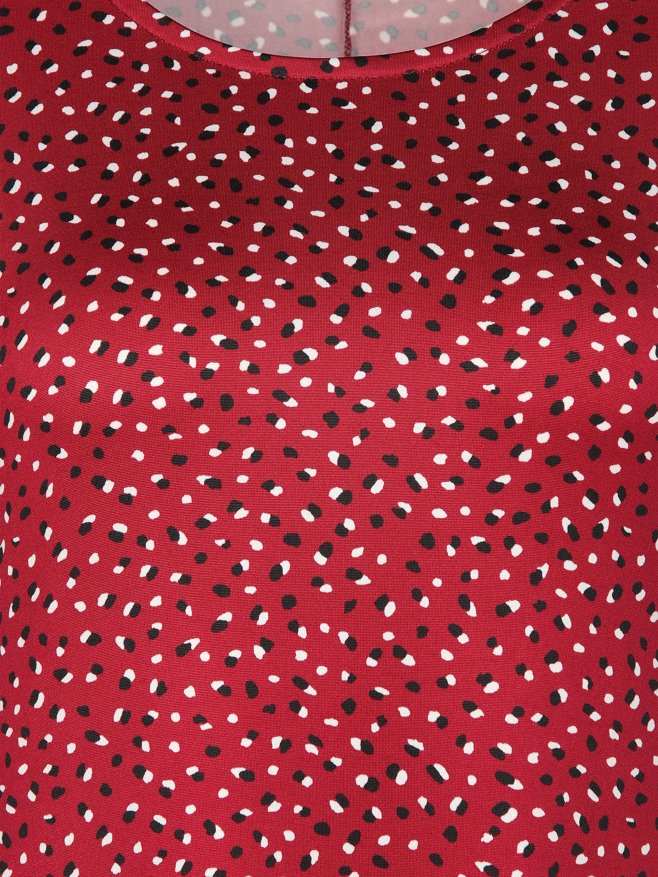 Sure Da-Jersey Kleid 1/2 Arm Rot 908111 RED 3