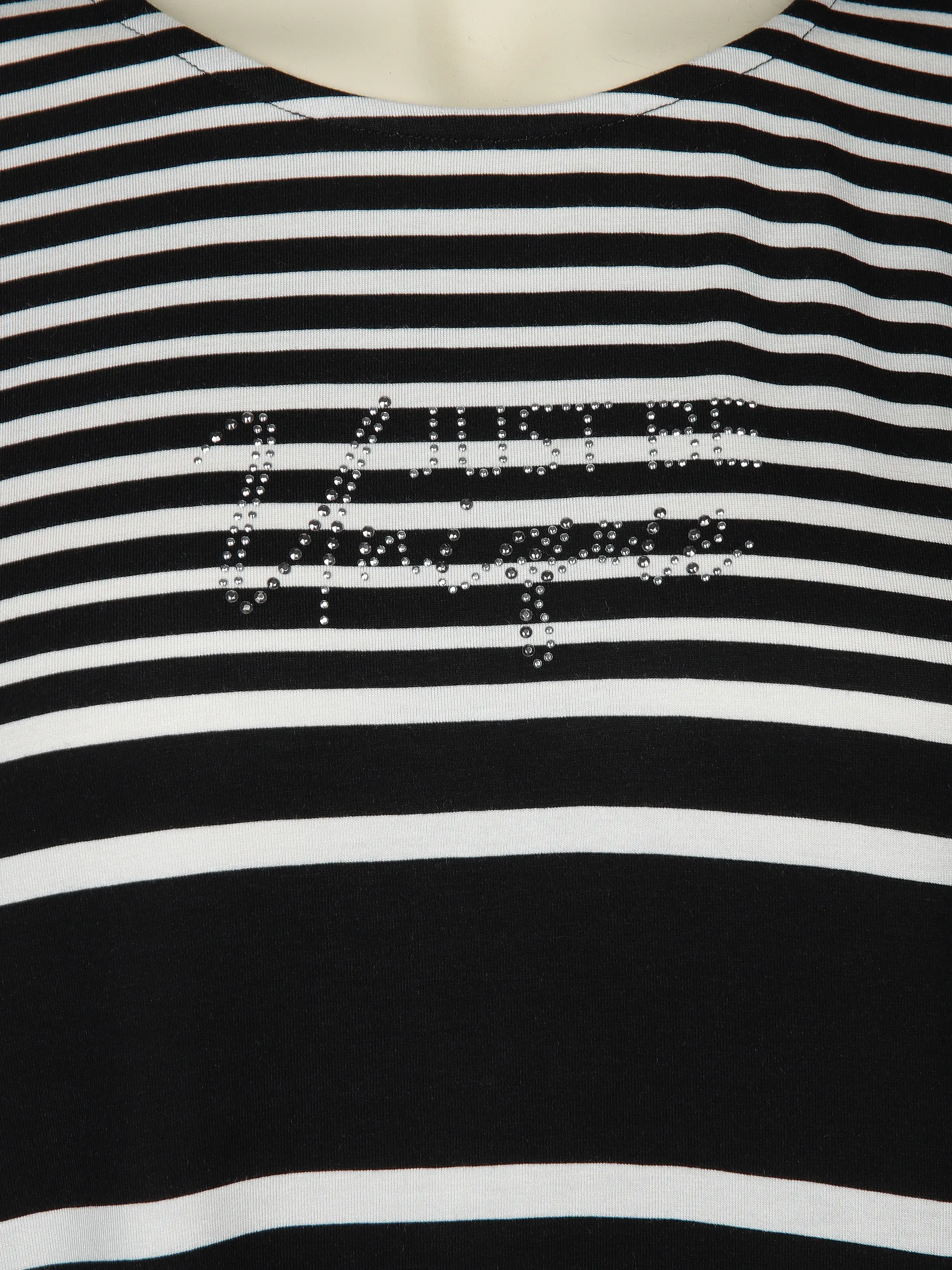 Sonja Blank Da-gr.Gr. Streifen-Shirt Schwarz 908231 SW 3 Sonja Blank Da-gr.Gr. Streifen-Shirt Schwarz 908231 SW 3